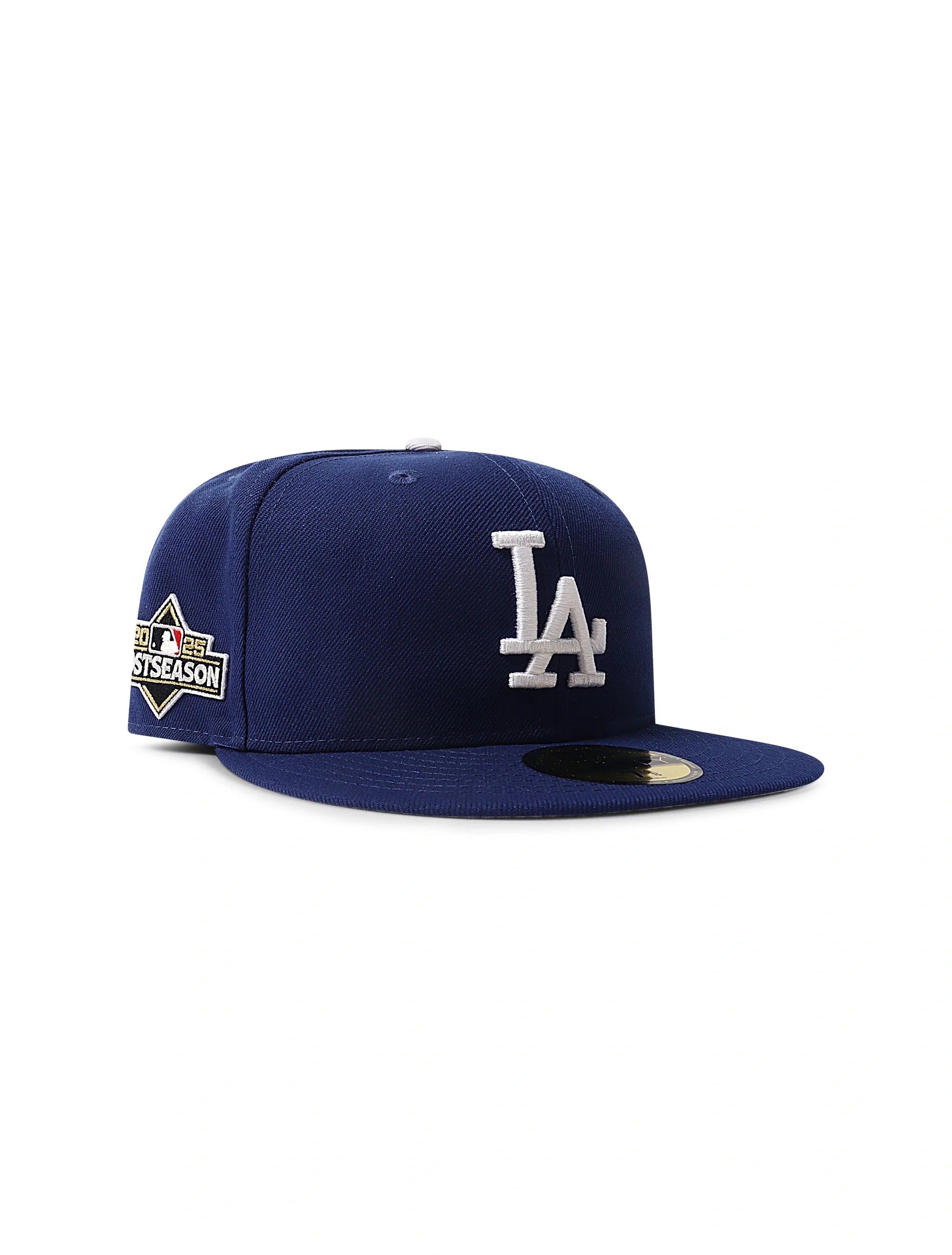 New Era 5950 LA Dodgers Post Season 2025 Fitted Hat - Blue 1