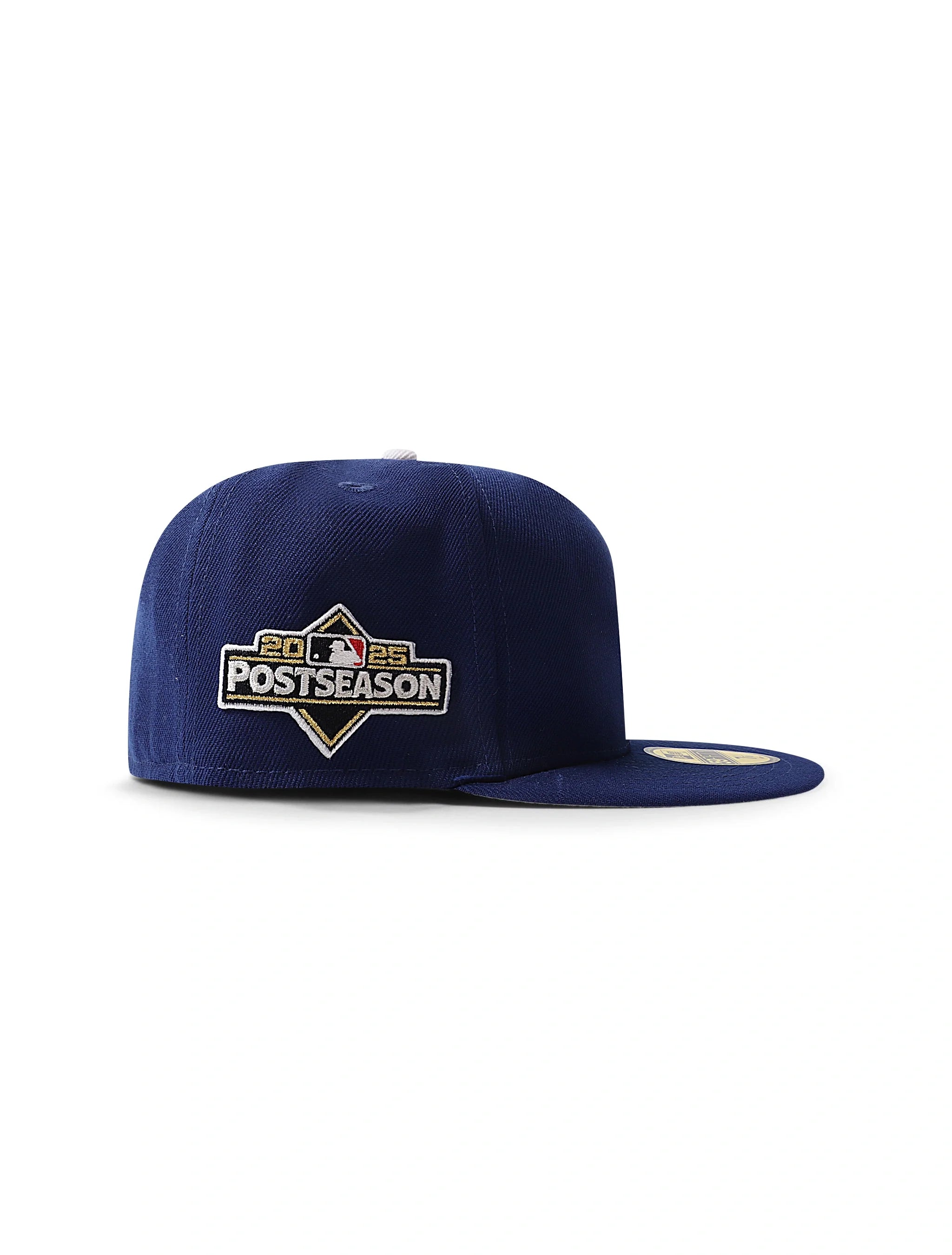 New Era 5950 LA Dodgers Post Season 2025 Fitted Hat - Blue 3