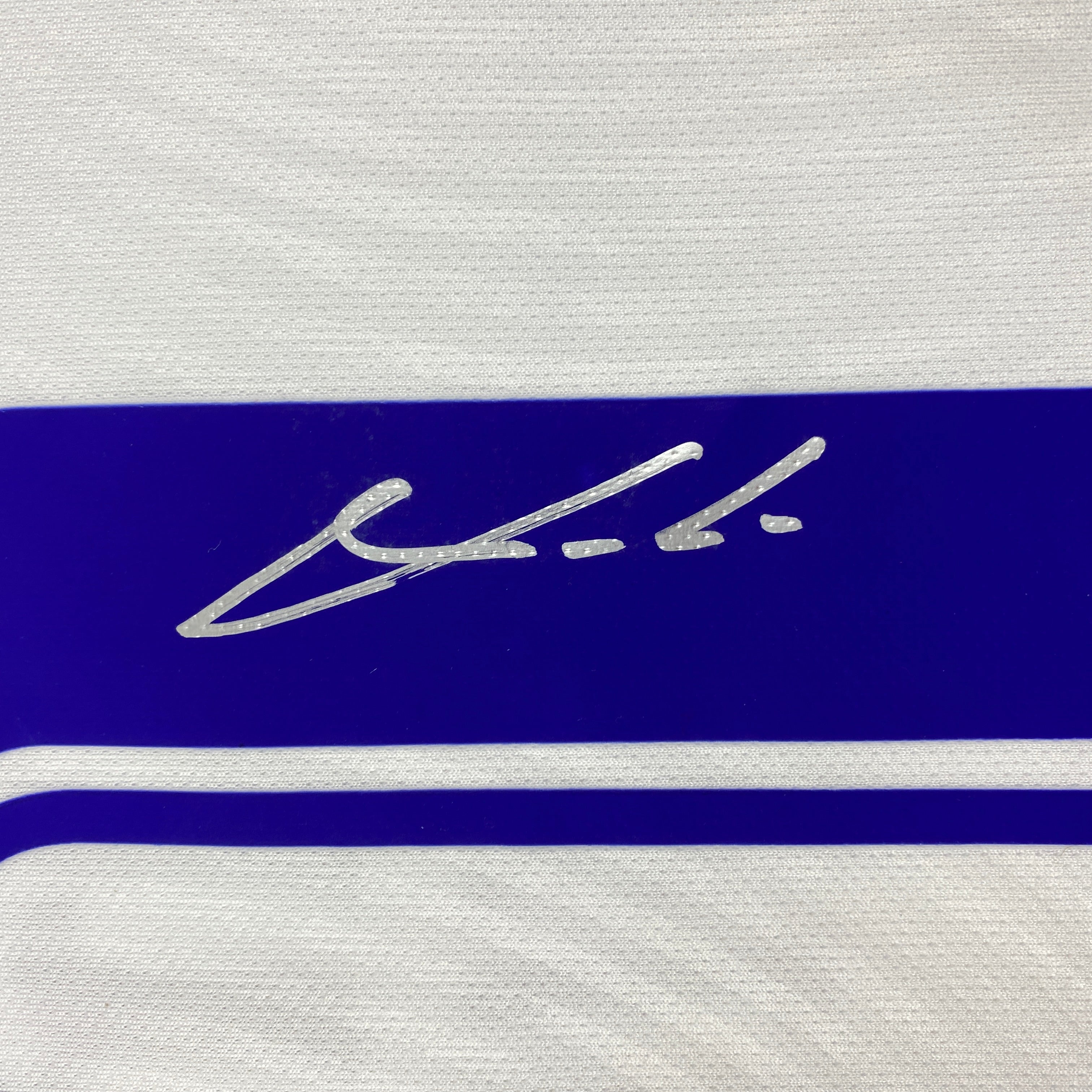 Autographed/Signed Luka Modric Real Madrid White Soccer Jersey Beckett BAS COA 3