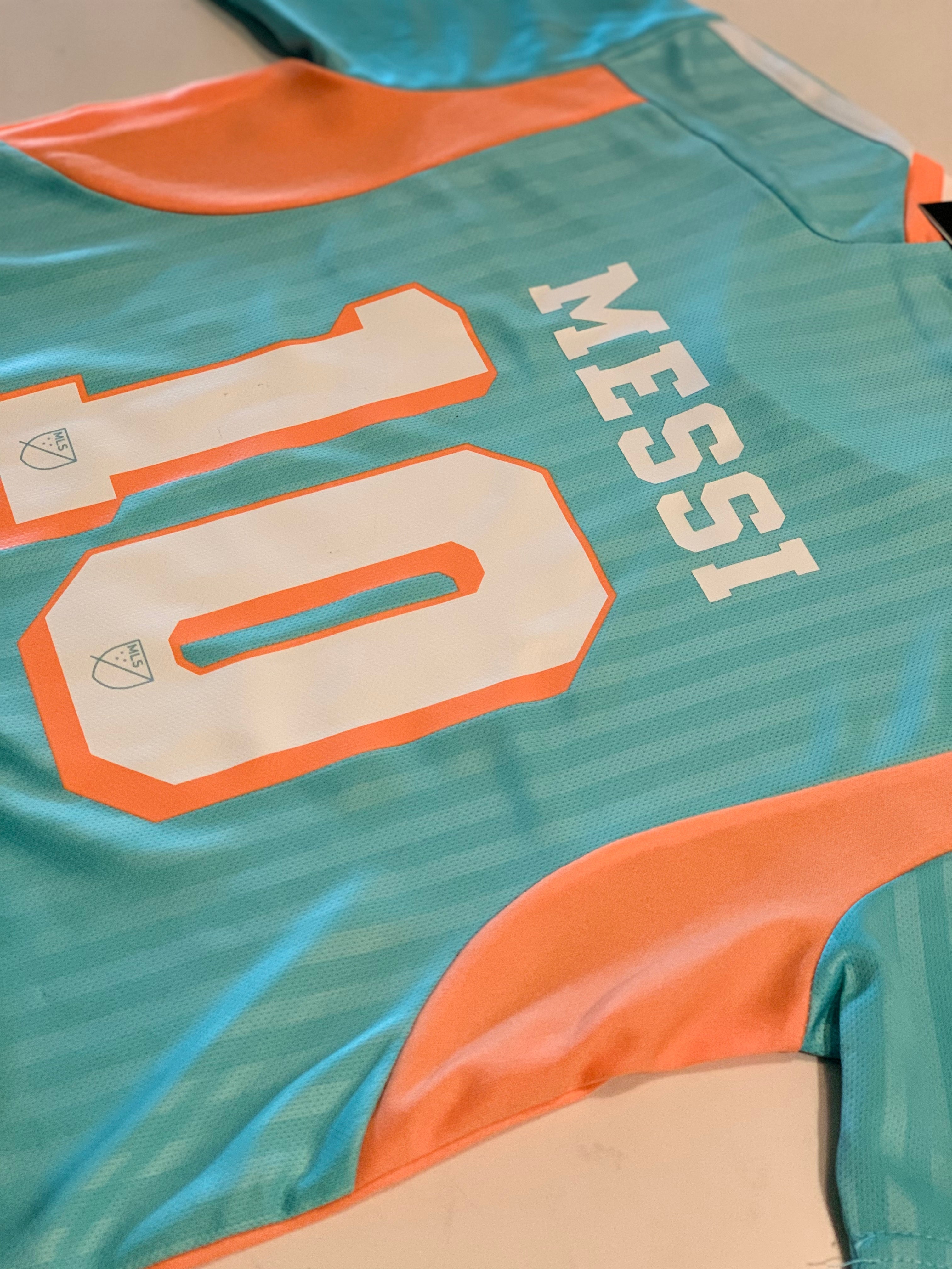 Lionel Messi Inter Miami Kids 3rd 2024/25 Soccer Jersey Kit 4