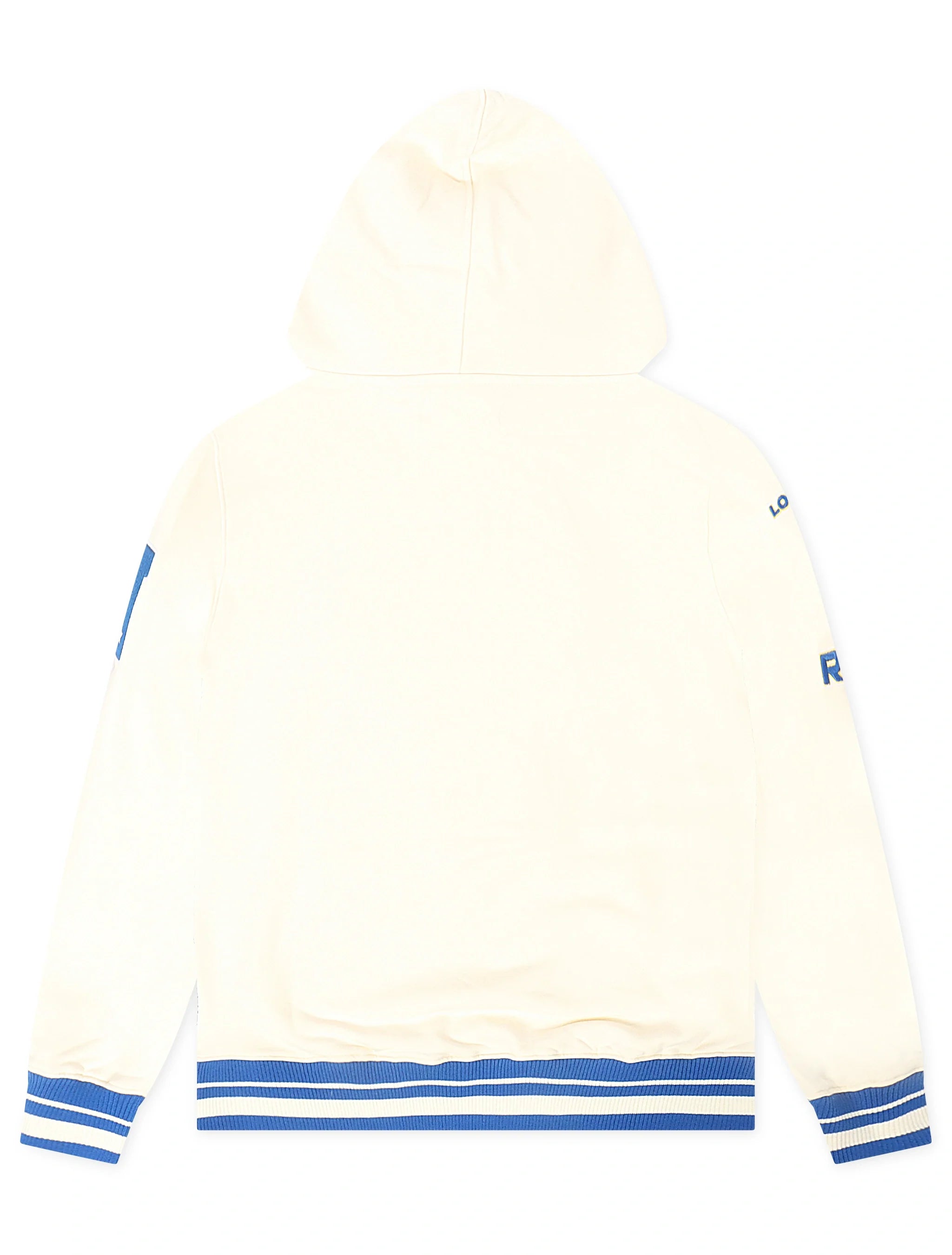 Pro Standard LA Rams Retro Pullover Hoodie - Eggshell 2