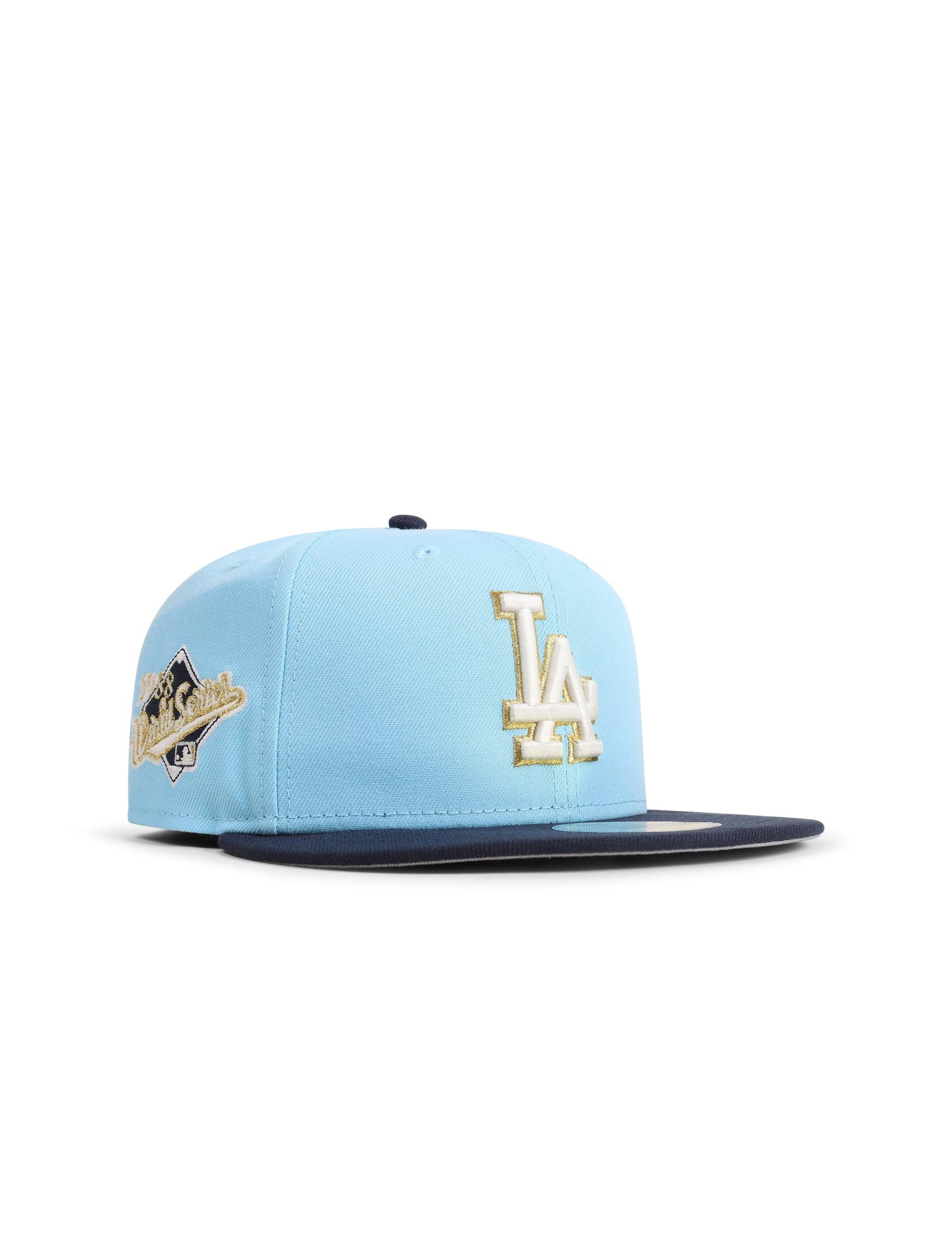 New Era 5950 Dodgers 1988 World Series Hat - Dosientos Blue/Navy 1