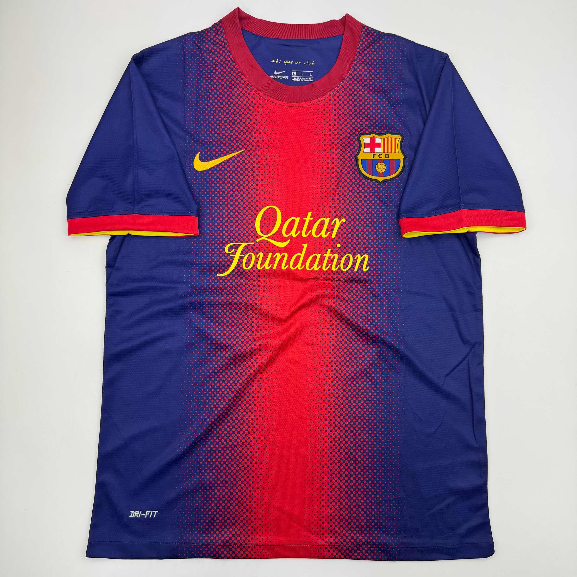 Autographed/Signed Lionel Leo Messi FC Barcelona Soccer Jersey Beckett BAS COA 4