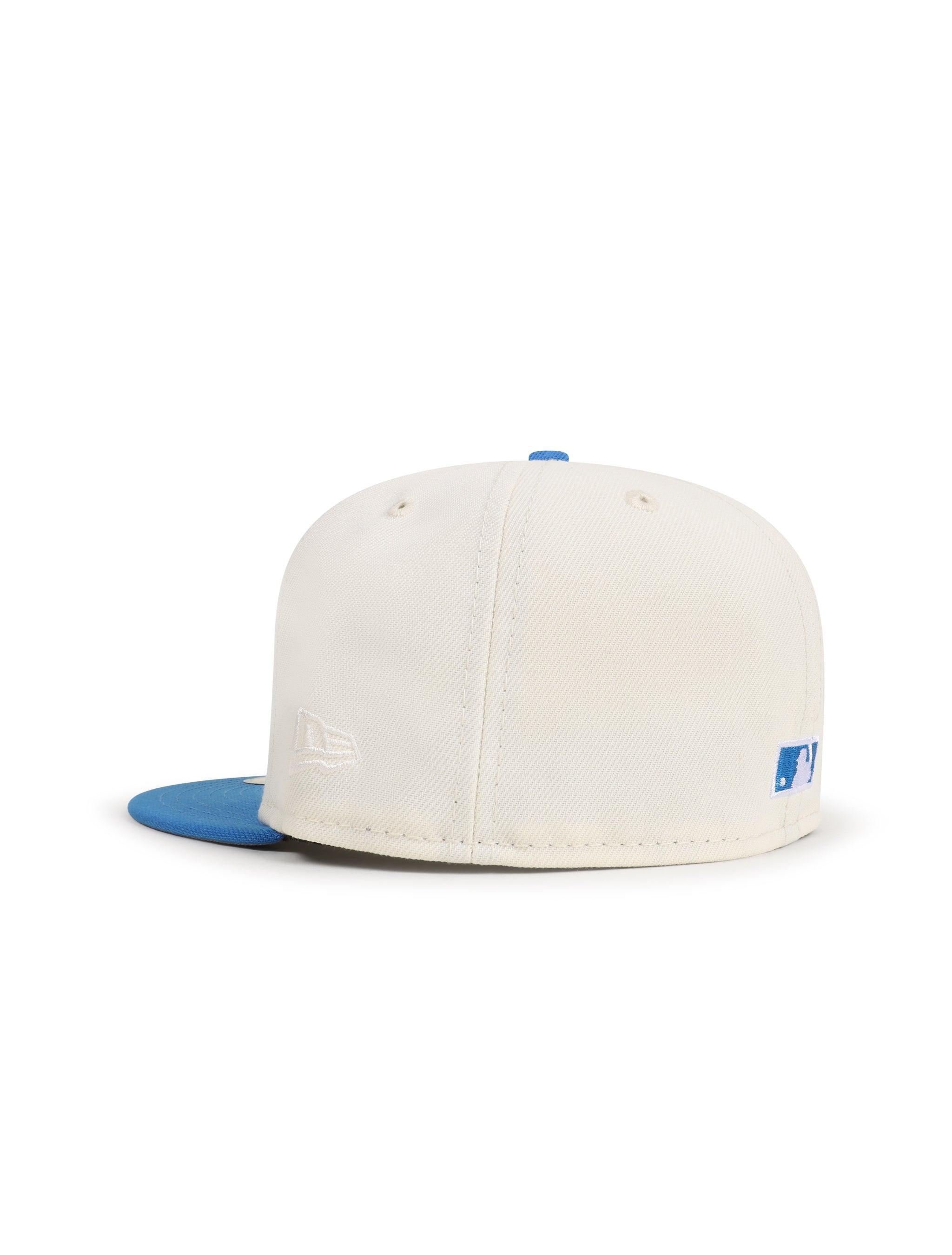 New Era 5950 Dodgers 40Th Anniversary Hat - Chrome/Southwest Blue 2