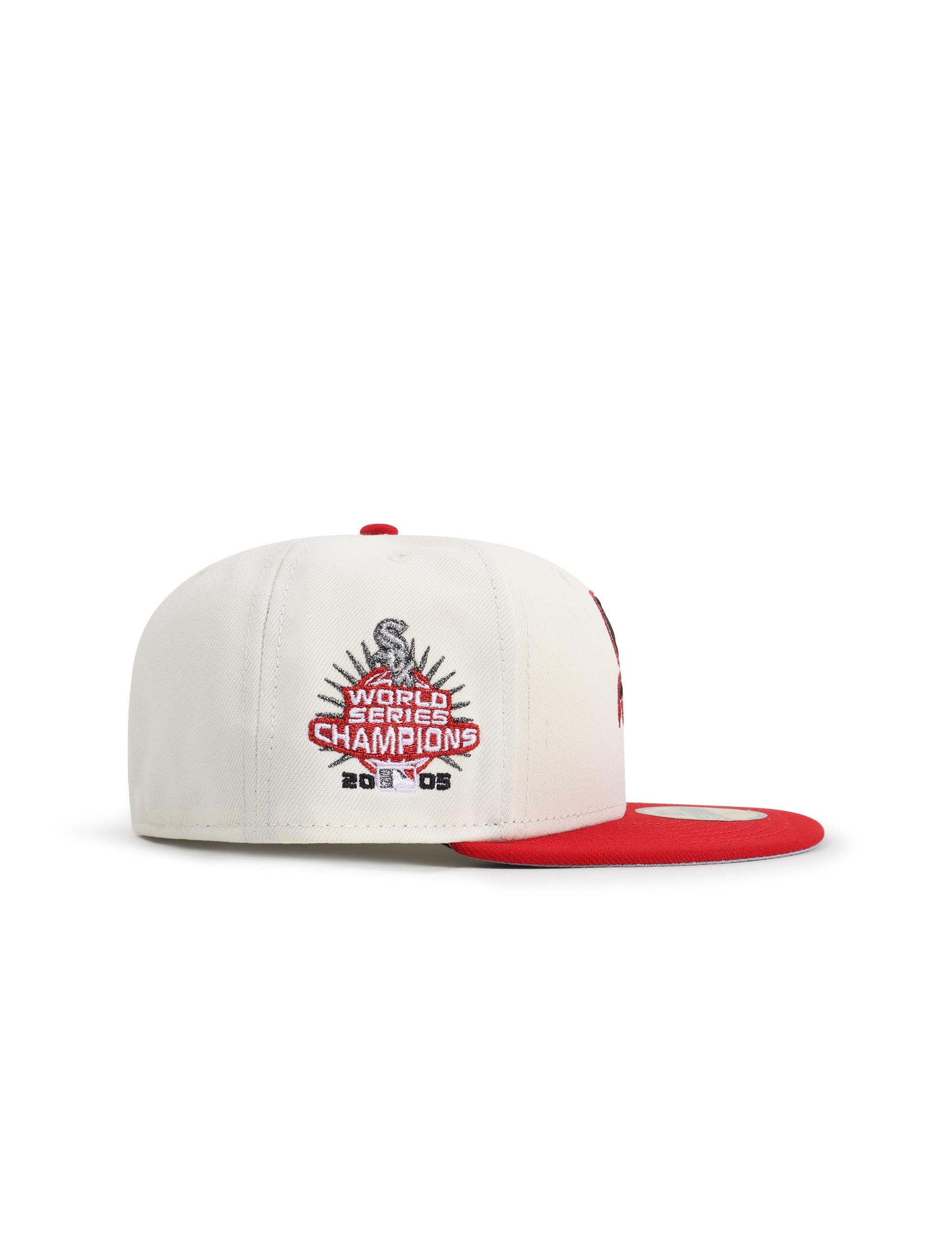 New Era 5950 White Sox World Series Champions - Chrome/Red 2