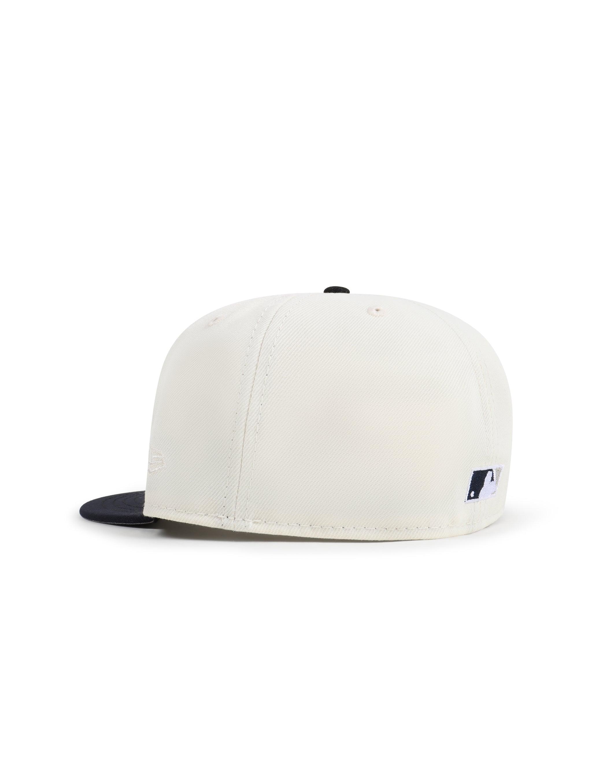 New Era 5950 New York Yankees World Series Patch Hat - Chrome/Navy 3