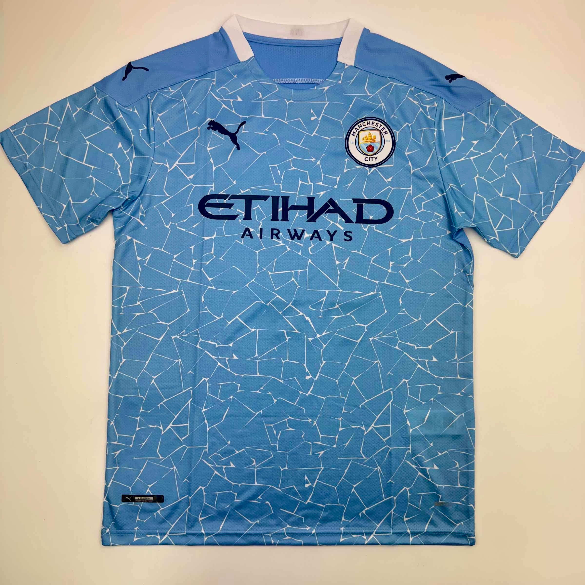 Autographed/Signed Kevin De Bruyne Manchester City Blue Soccer Futbol Jersey Beckett BAS COA 4