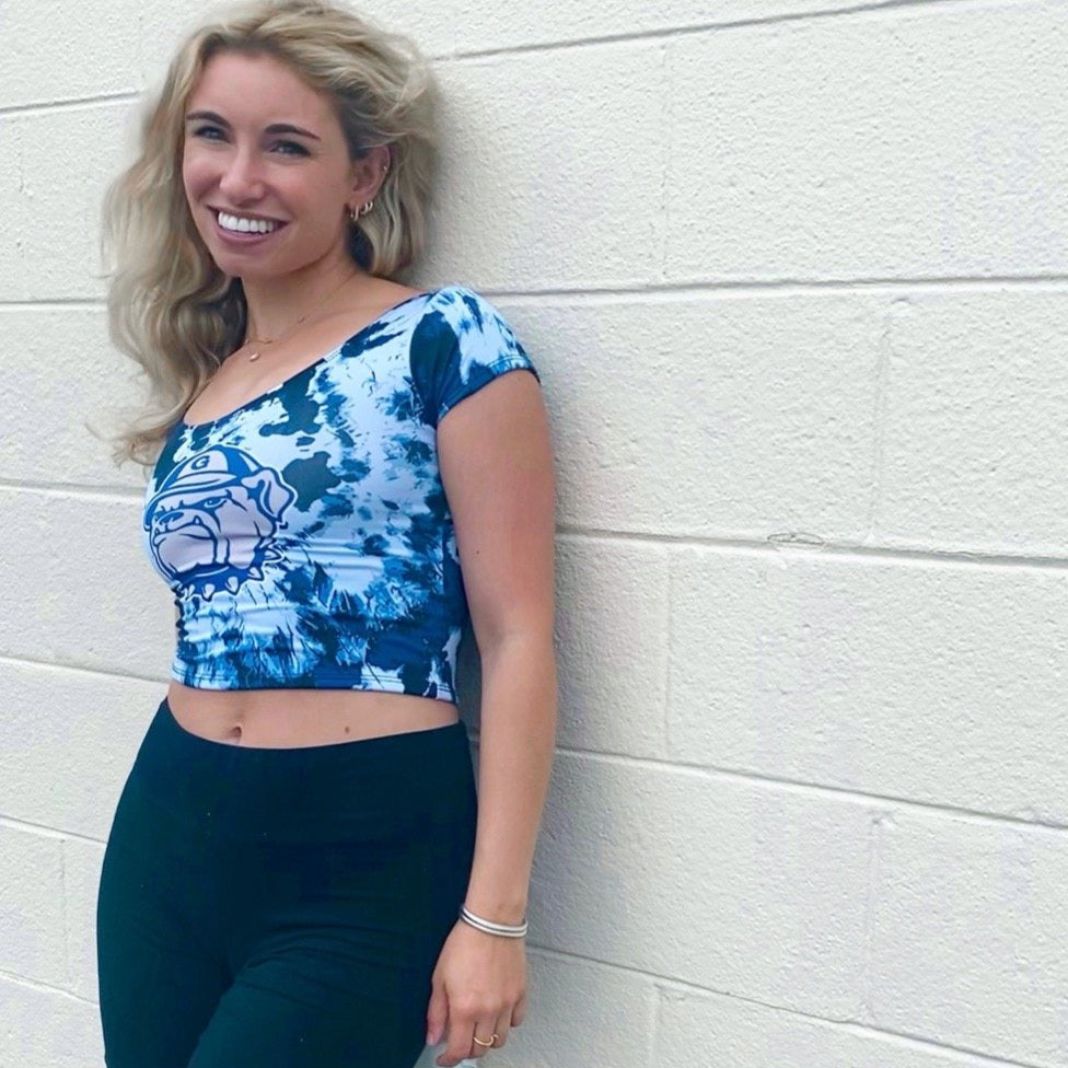Georgetown Tie Dye Babydoll Tee | lojobands