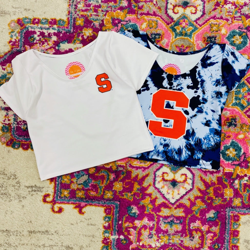 Syracuse Tie Dye Babydoll Tee | lojobands 3