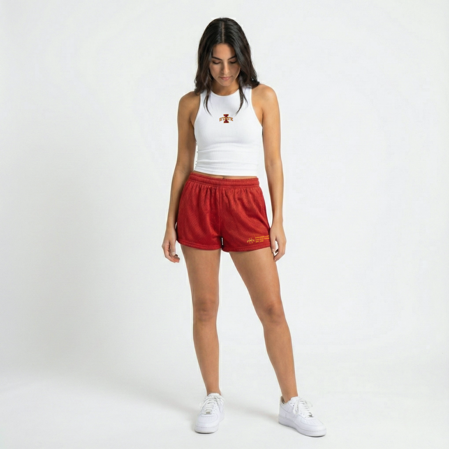 Iowa State Mesh Shorts | Women 4