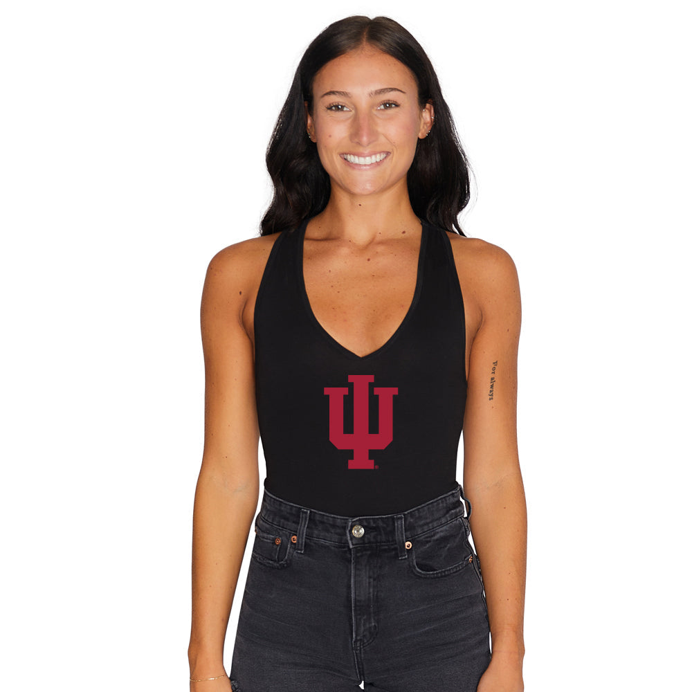 Indiana Hoosiers Black Bodysuit | lojobands 1