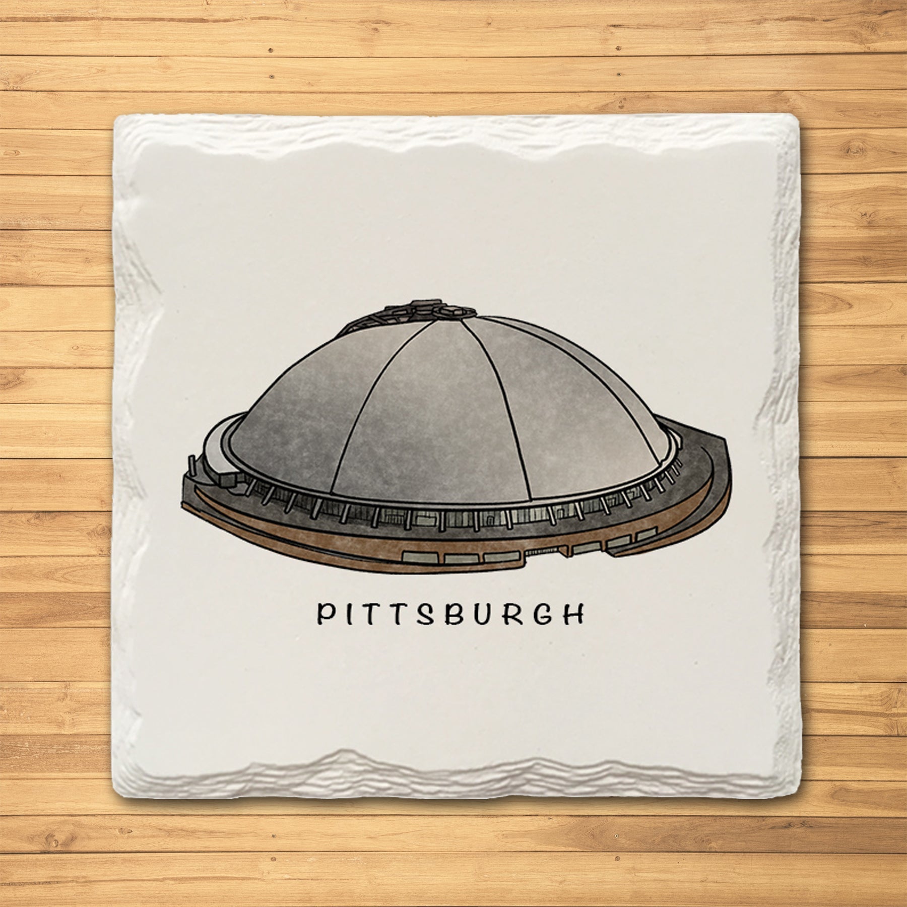 Pittsburgh Hockey Variety Pack - Ceramic Drink Coasters - 4 Pack 4