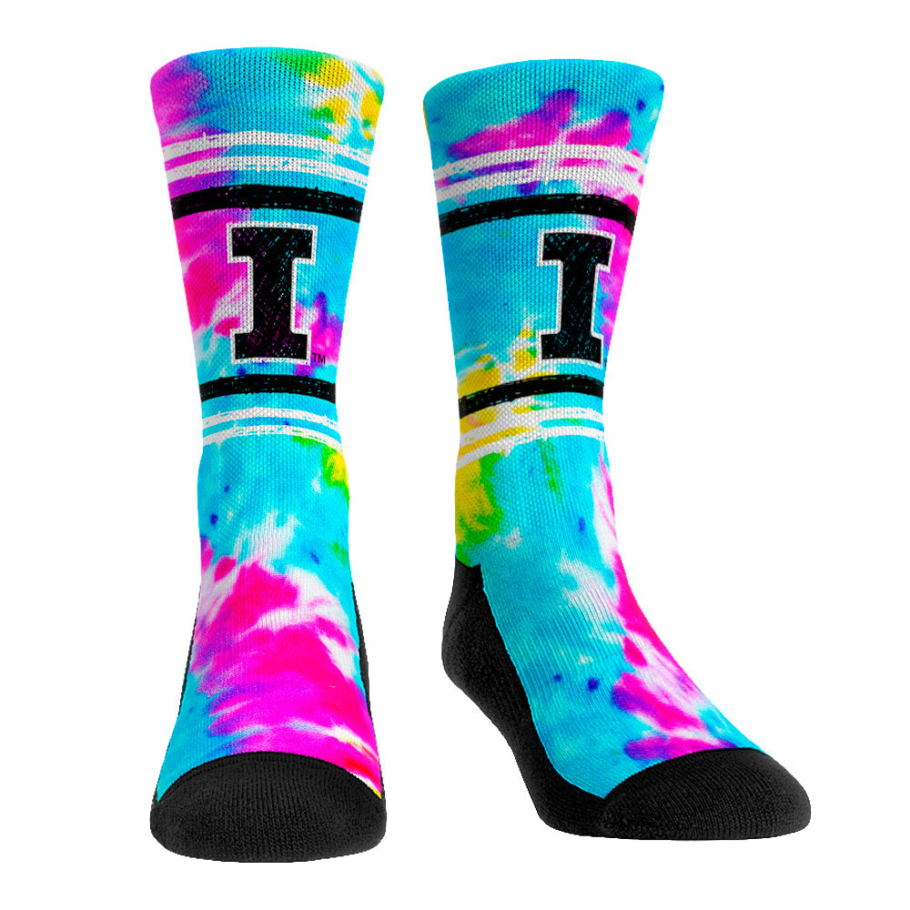 Illinois Fighting Illini - Multicolor | Rock 'Em Socks
