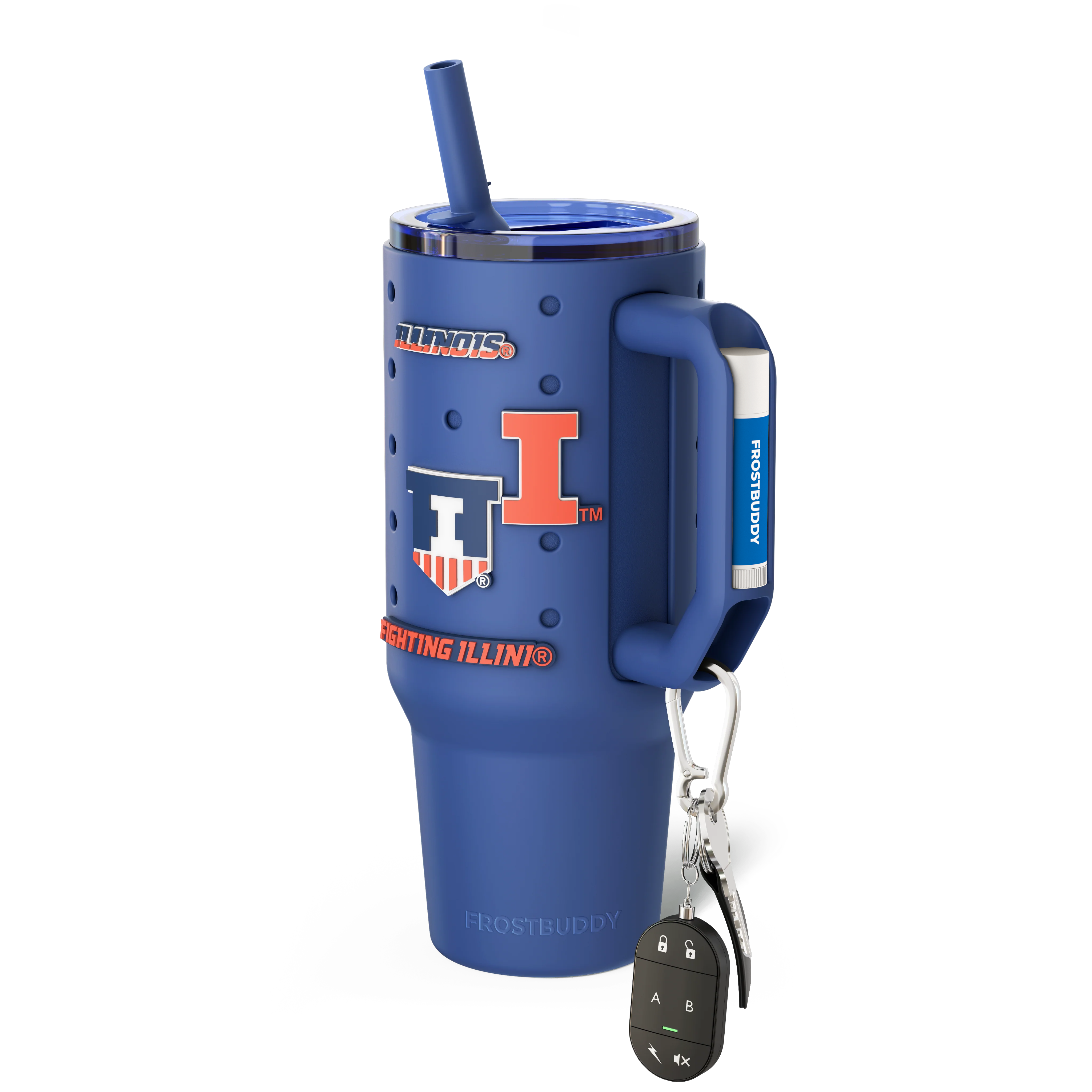 Thicc Buddy 40oz | Illinois Fighting Illini | Skin + Budz Bundle | Frost Buddy