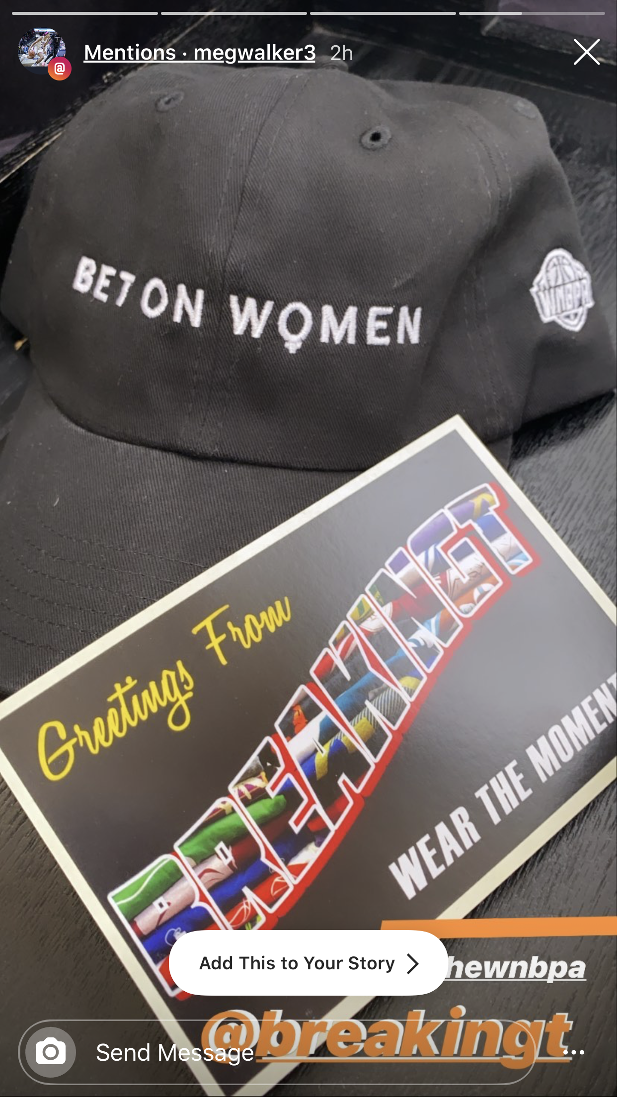 Bet On Women Hat 2