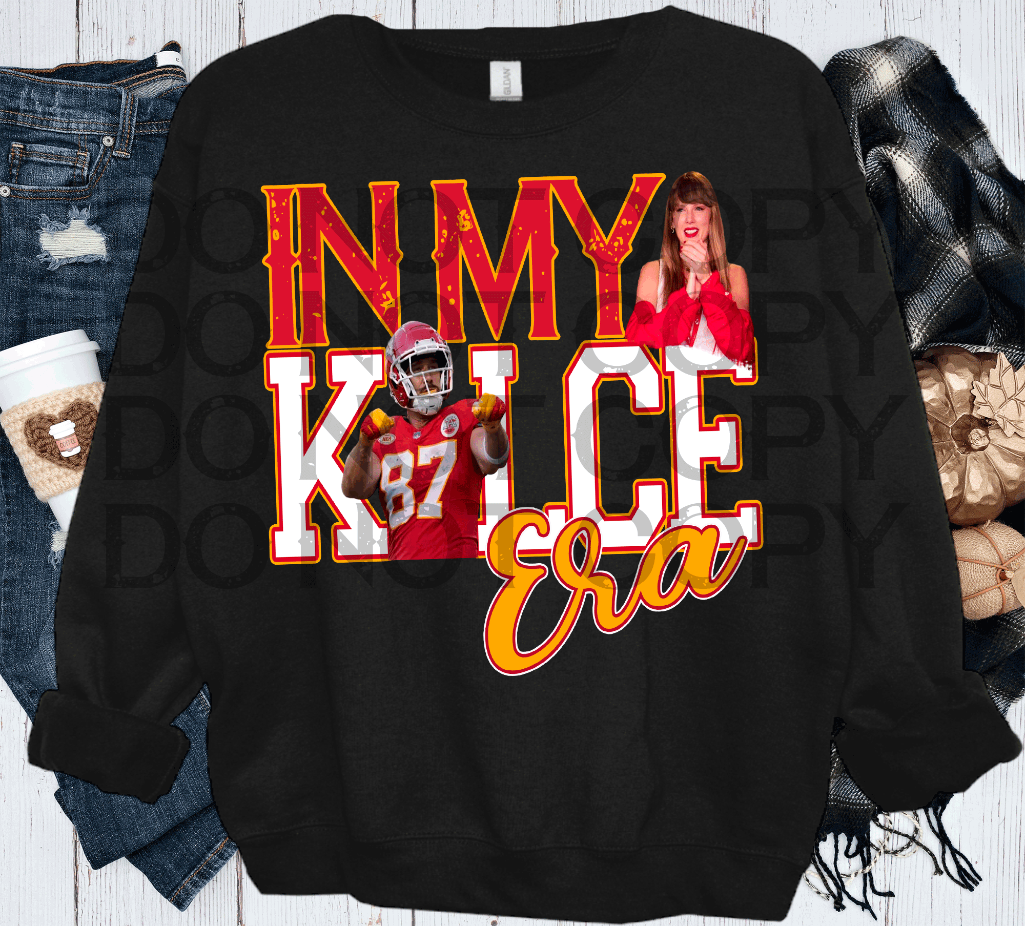 In my Kelce Era Travis Taylor Swift Chiefs Football Swifties