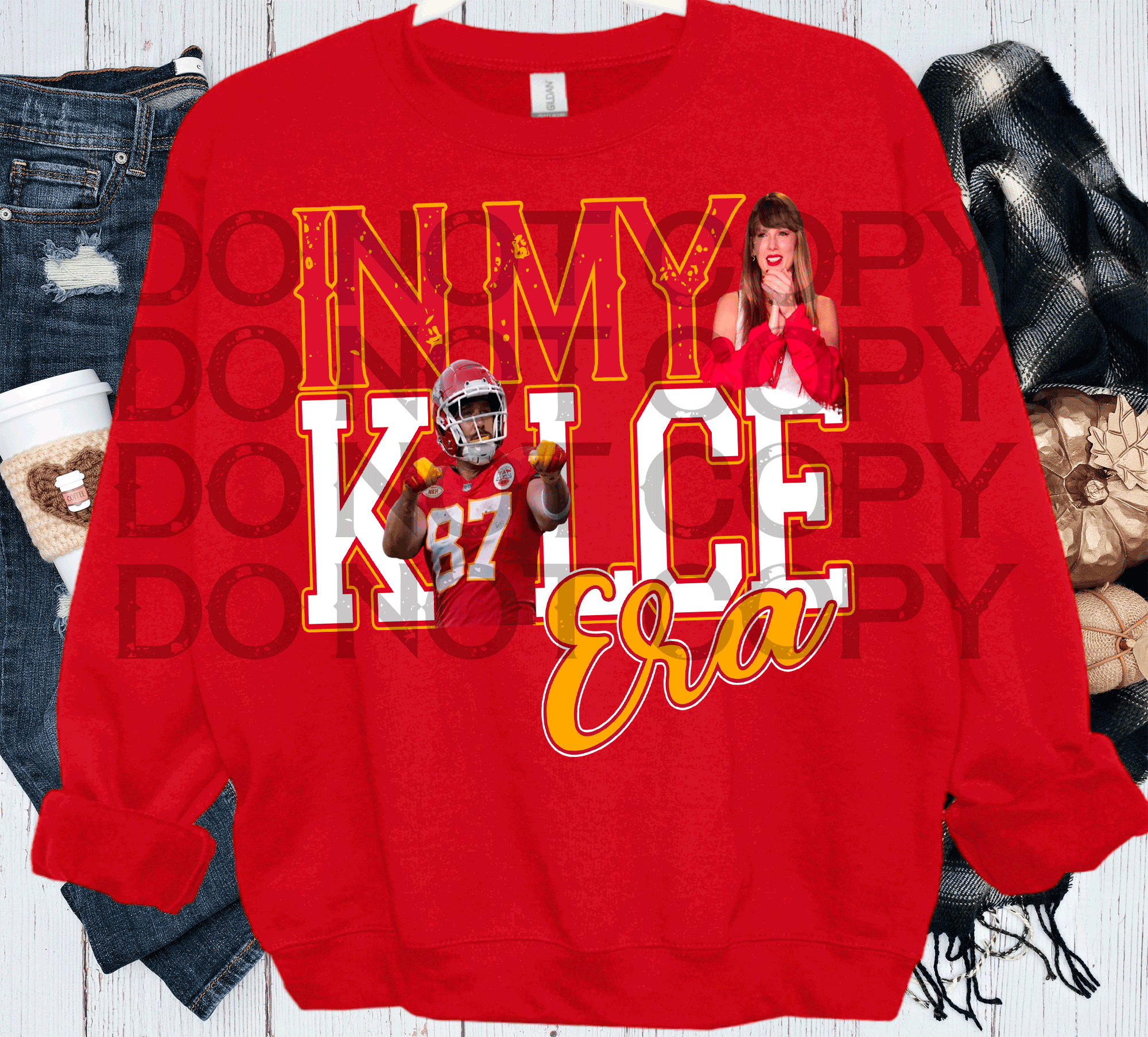 In my Kelce Era Travis Taylor Swift Chiefs Football Swifties 5