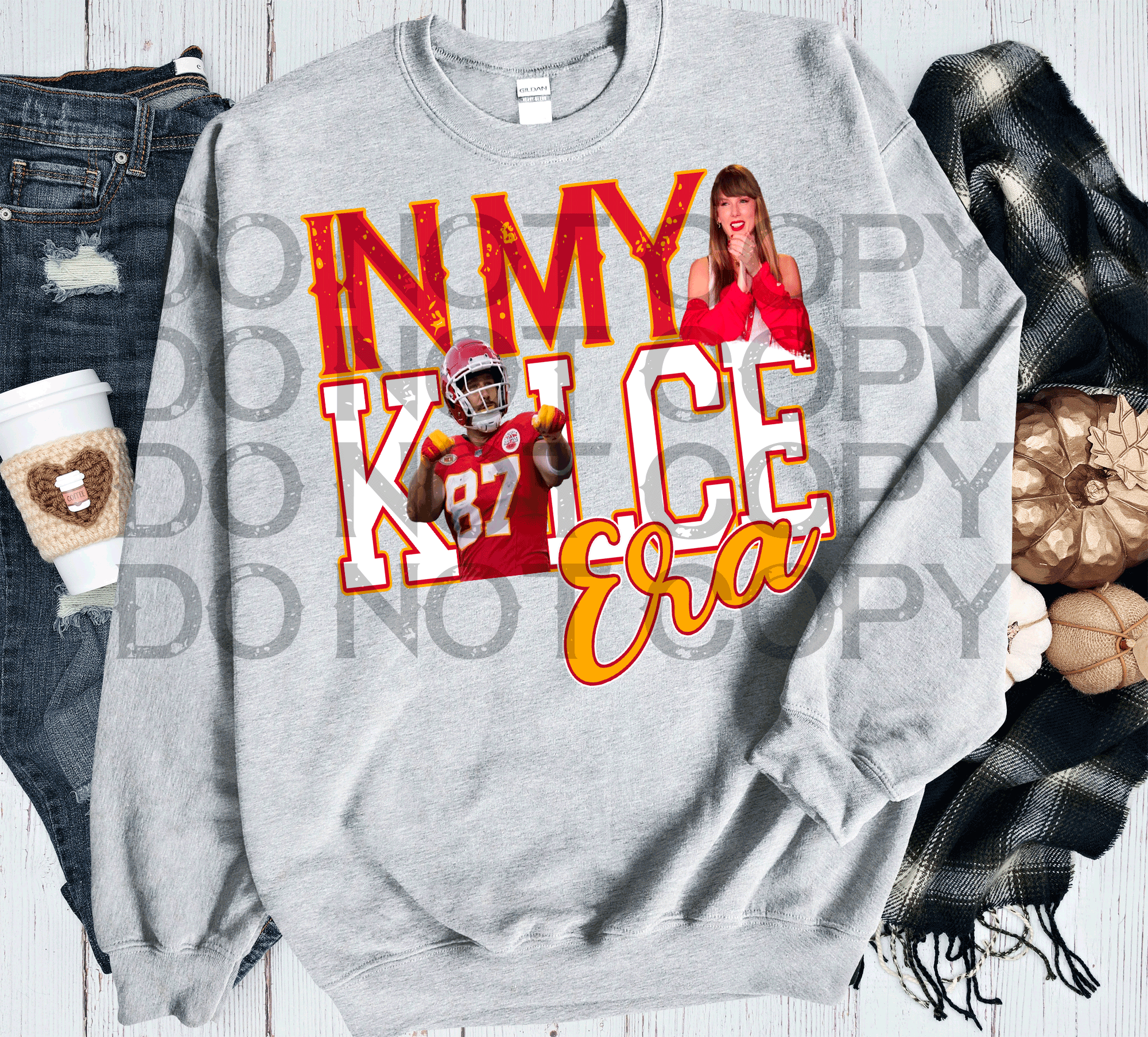 In my Kelce Era Travis Taylor Swift Chiefs Football Swifties 4