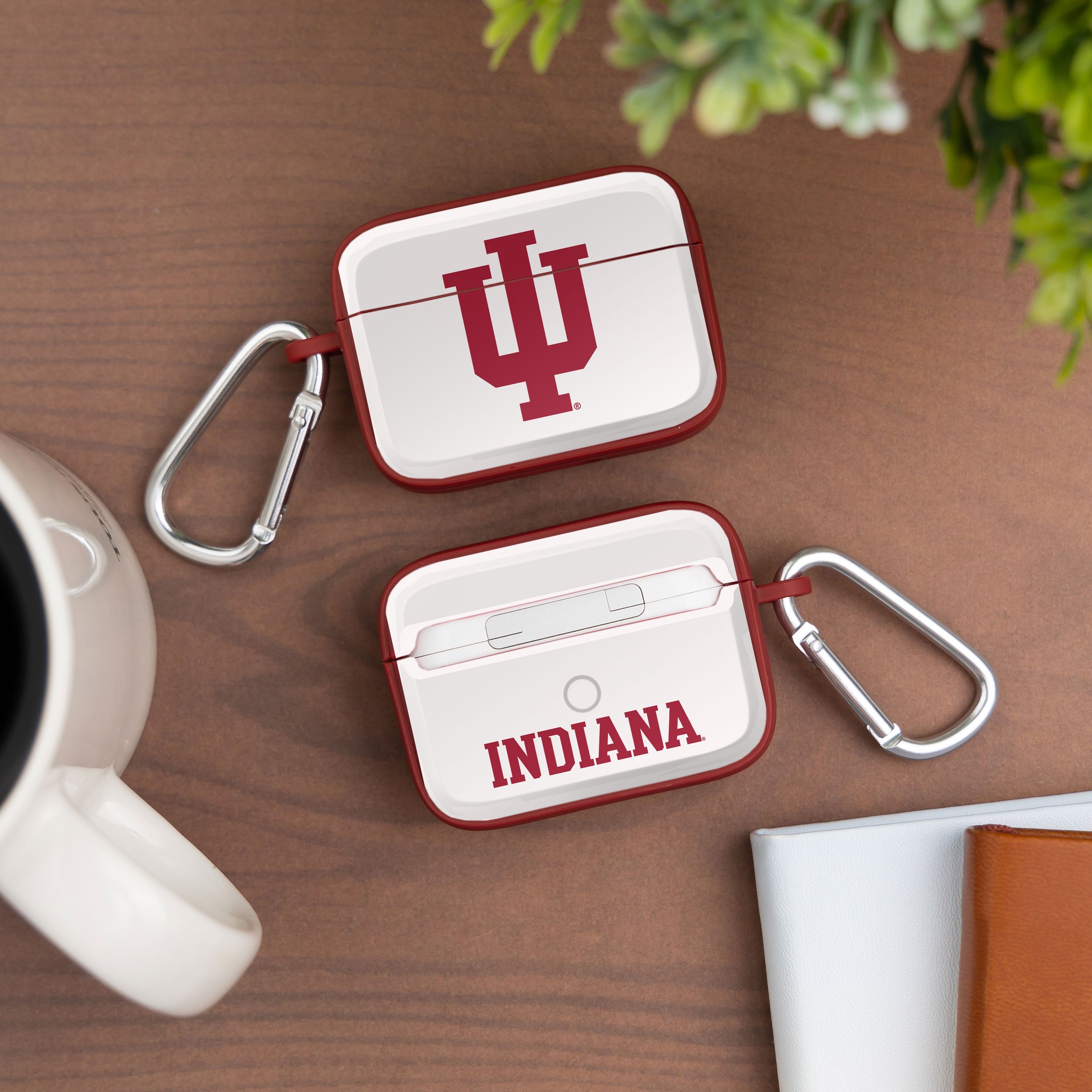 Indiana Hoosiers HDX Apple Airpods Pro 1 & 2 Case Cover 10