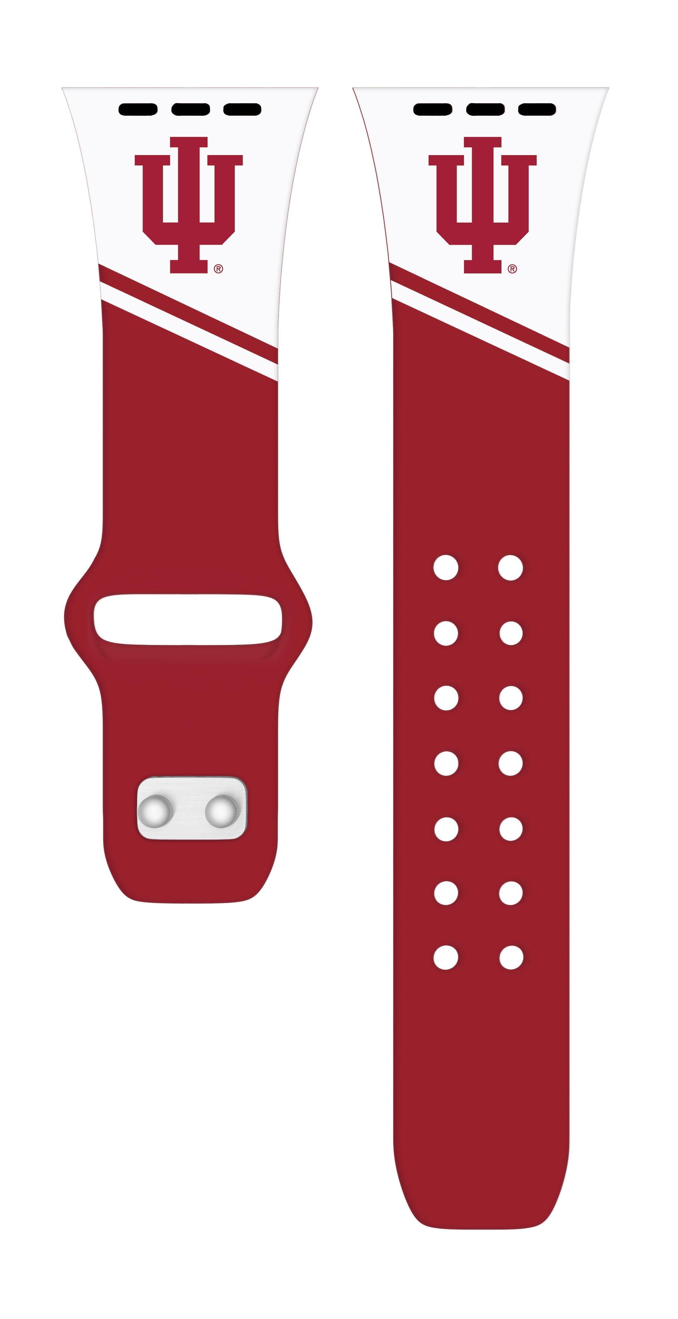 Indiana Hoosiers HD Apple Watch Band 12