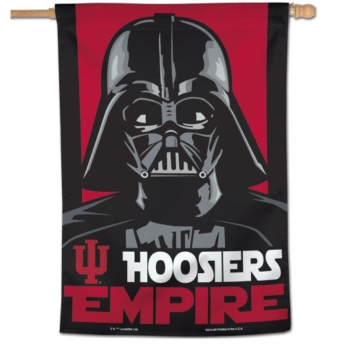 Indiana Hoosiers Empire Flag Star Wars House Banner Darth Vader