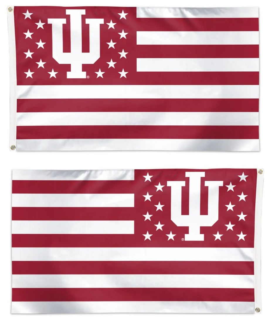 Indiana Hoosiers Flag 3x5 Americana Stars Stripes 1