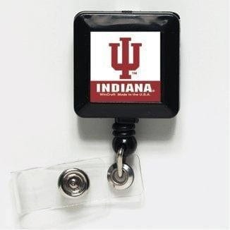 Indiana University Reel Hoosiers ID Badge Holder IU