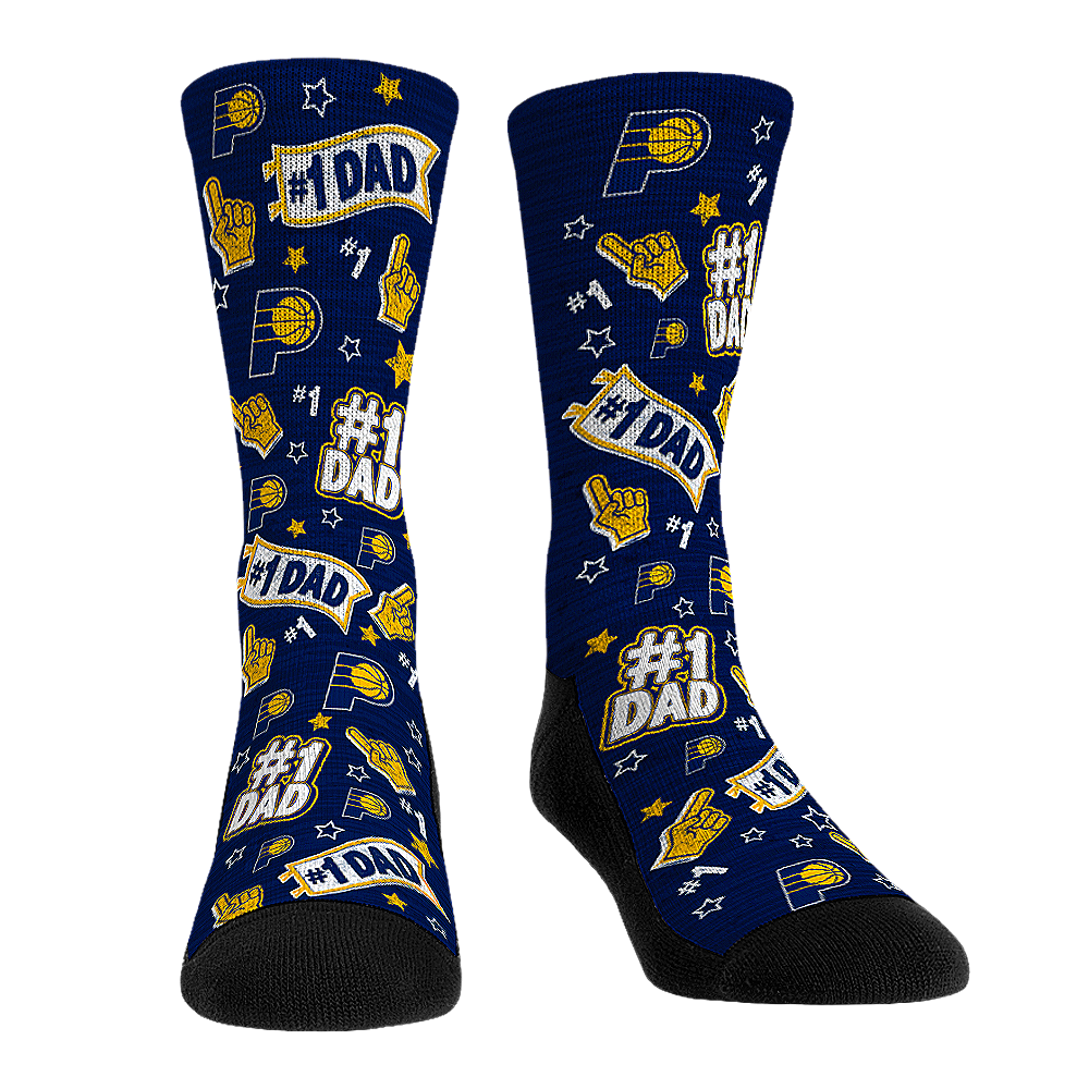 Indiana Pacers - #1 Dad | Rock 'Em Socks 1
