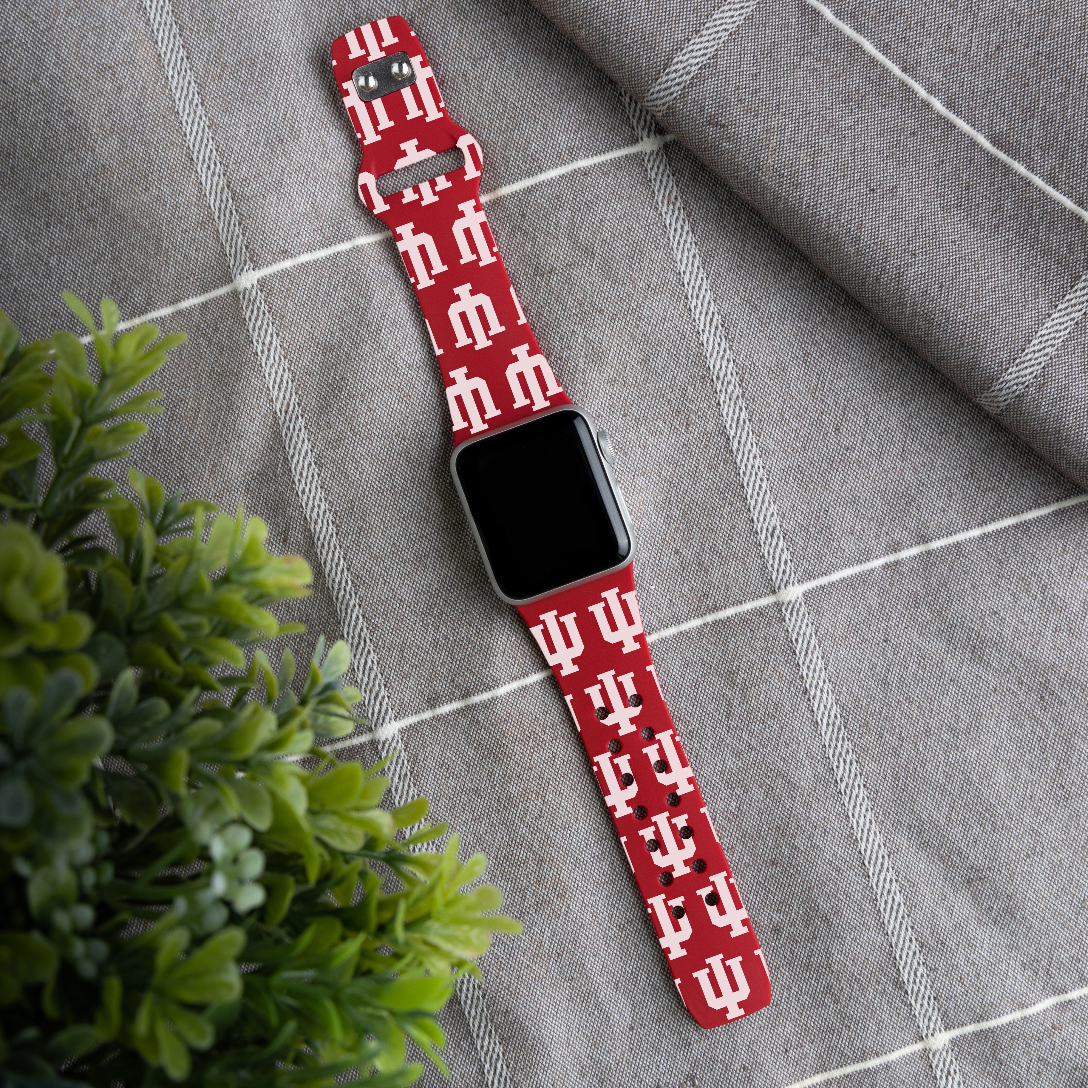 Indiana Hoosiers HD Apple Watch Band 3