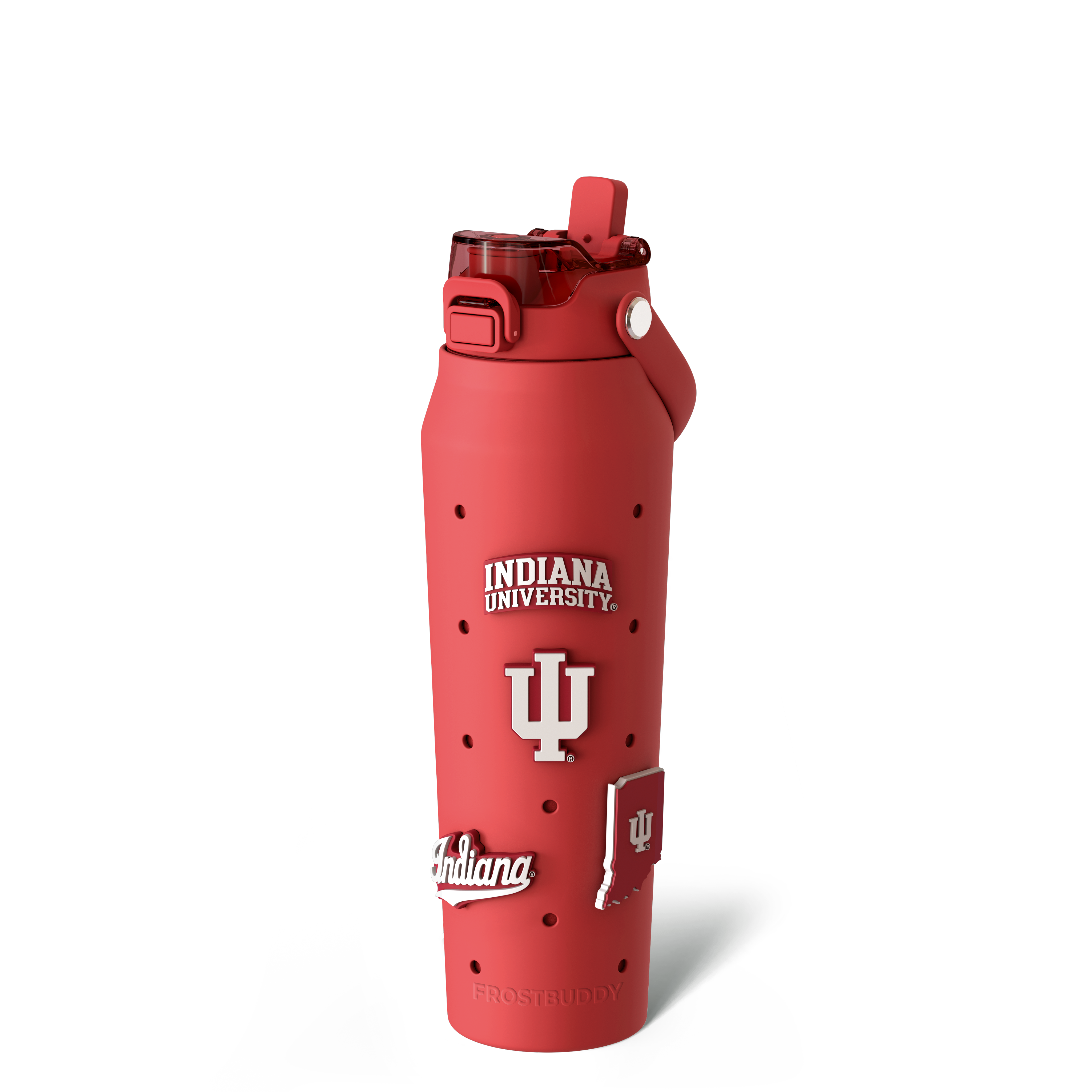 Bottle Buddy 32oz | Indiana Hoosiers | Skin + Budz Bundle | Frost Buddy