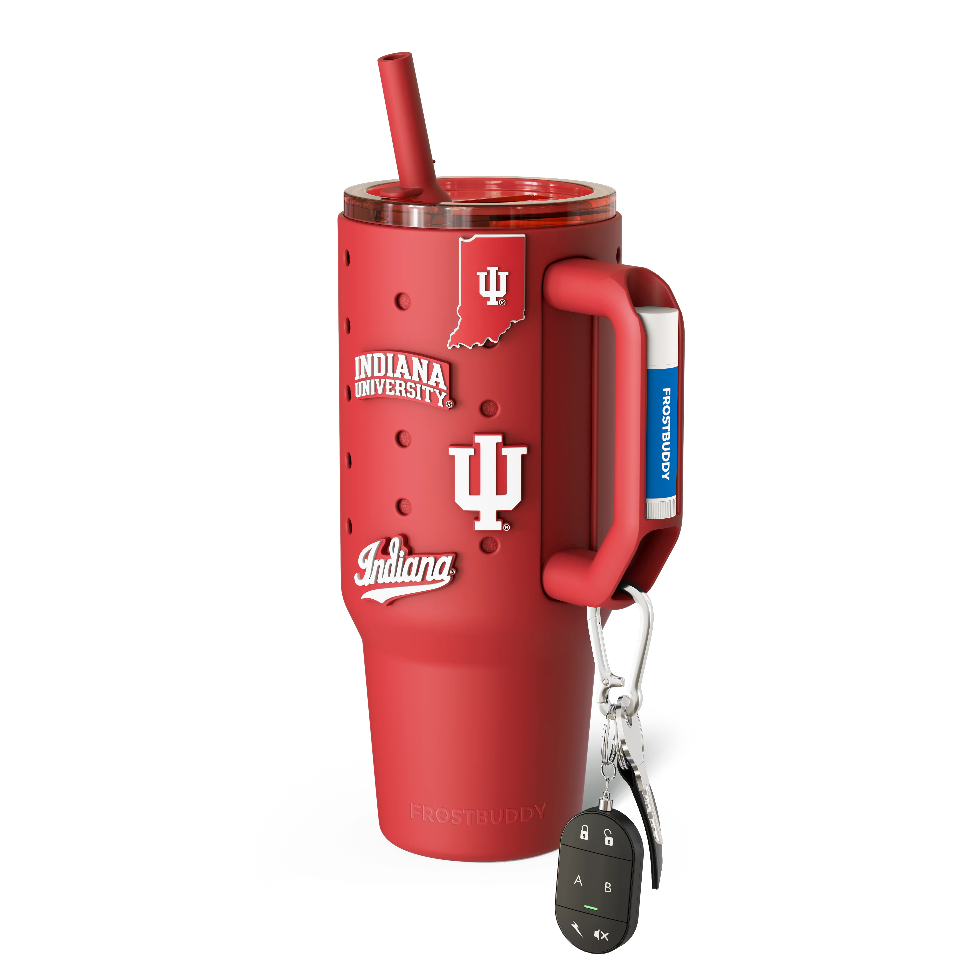 Thicc Buddy 40oz | Indiana Hoosiers | Skin + Budz Bundle | Frost Buddy