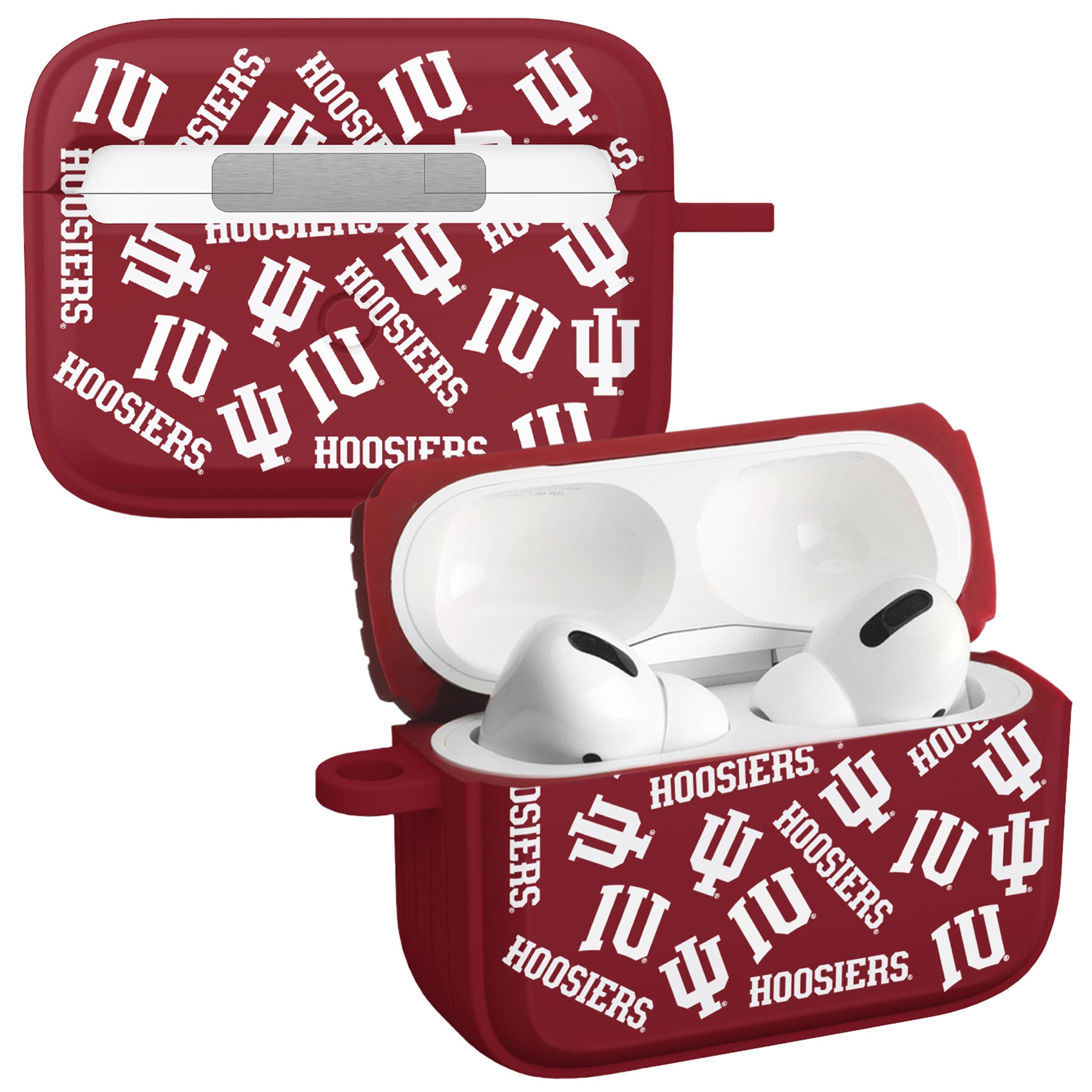 Indiana Hoosiers HDX Apple Airpods Pro 1 & 2 Case Cover 13