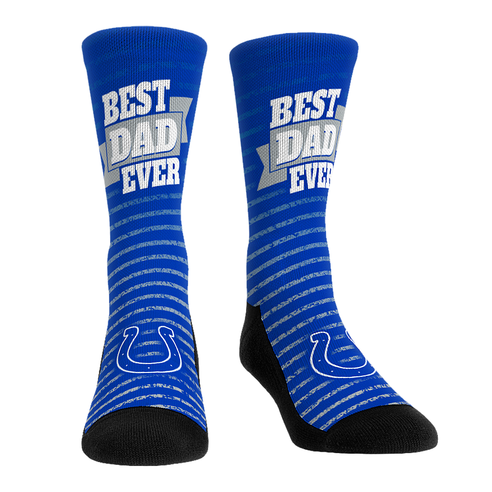 Indianapolis Colts - Best Dad Ever | Rock 'Em Socks 1
