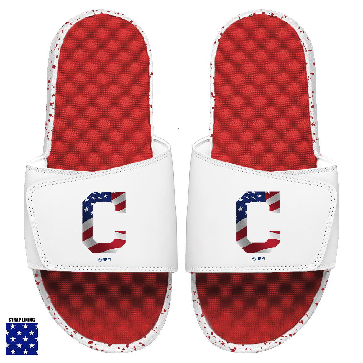Cleveland Indians Red Americana Slides 2