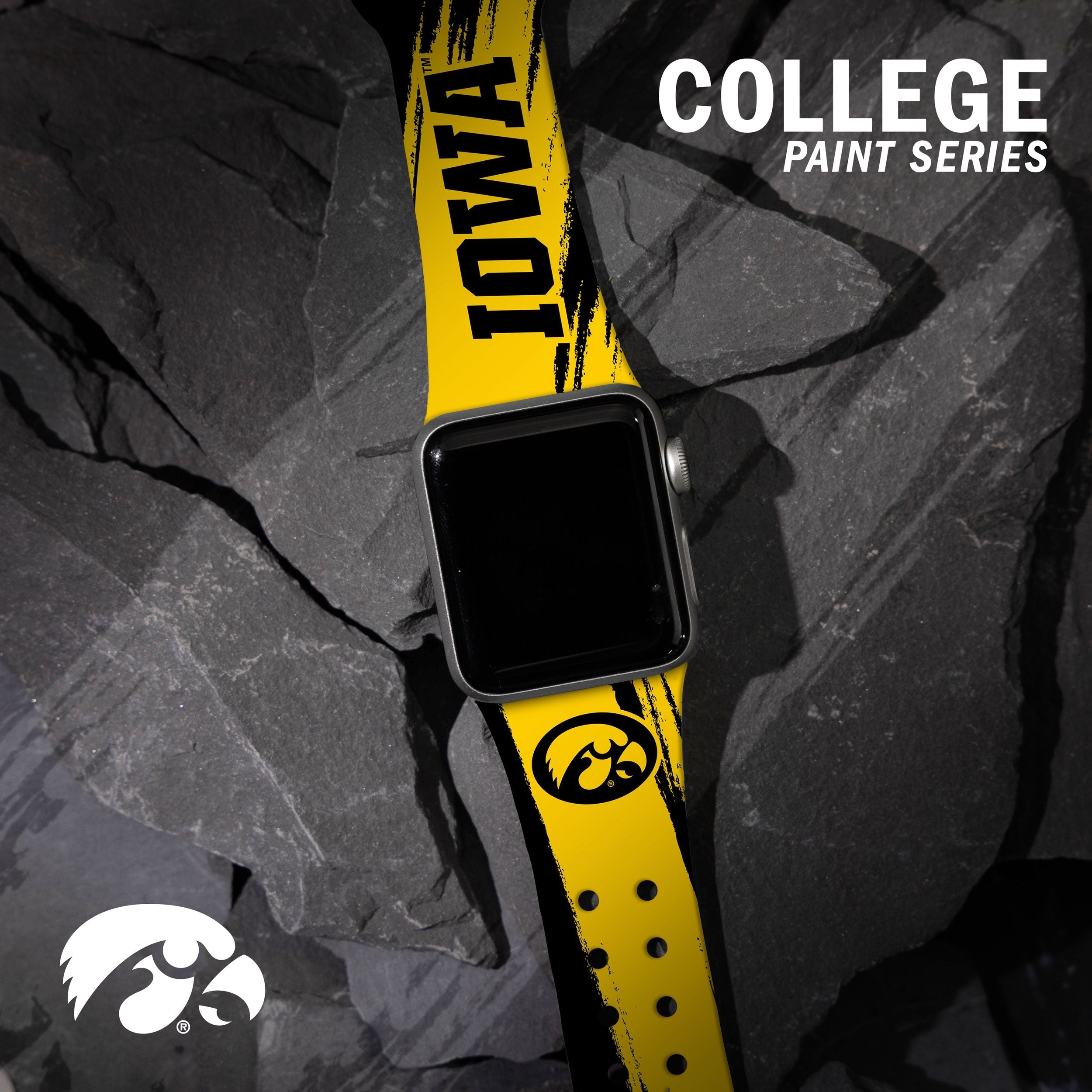 Iowa Hawkeyes HD Apple Watch Band | Affinity Bands 33