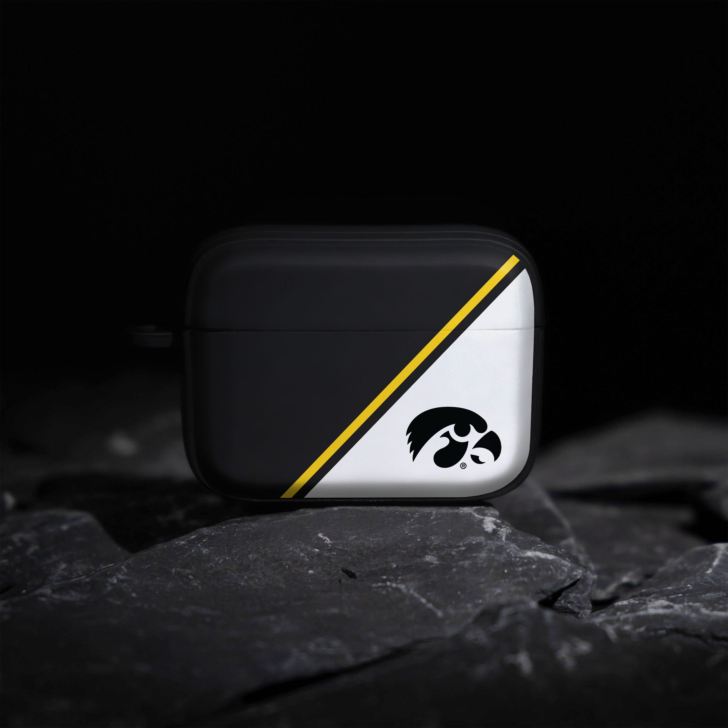 Iowa Hawkeyes HDX Champion Series Apple AirPods Pro 1 & 2 Case Cover | Affinity Bands 3