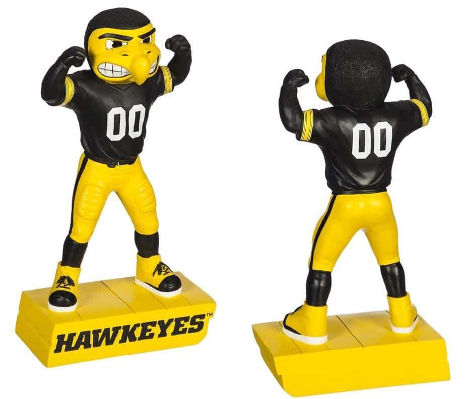 Iowa Hawkeyes Mascot Statue Herky 12 Inches Tall