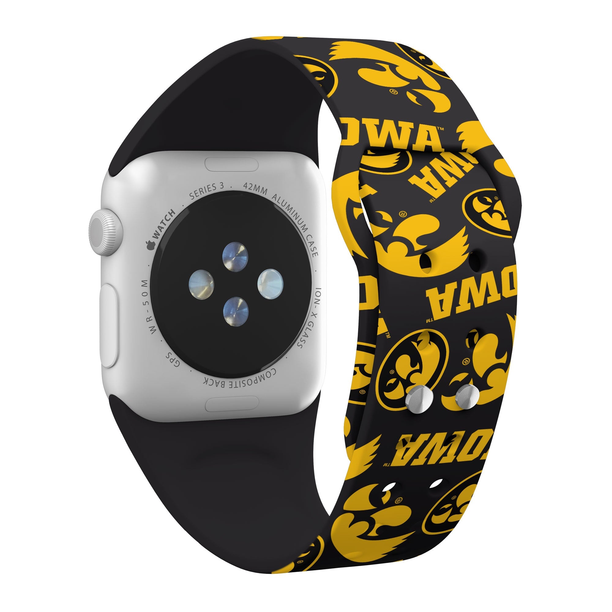 Iowa Hawkeyes HD Apple Watch Band | Affinity Bands 17