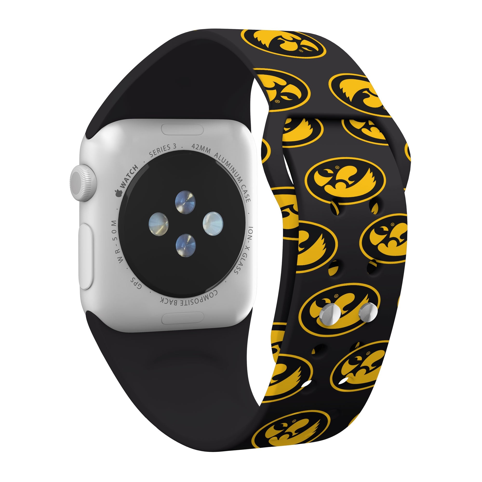Iowa Hawkeyes HD Apple Watch Band | Affinity Bands 11