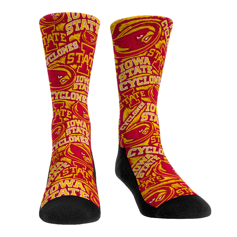 Iowa State Cyclones - Logo Sketch | Rock 'Em Socks 1