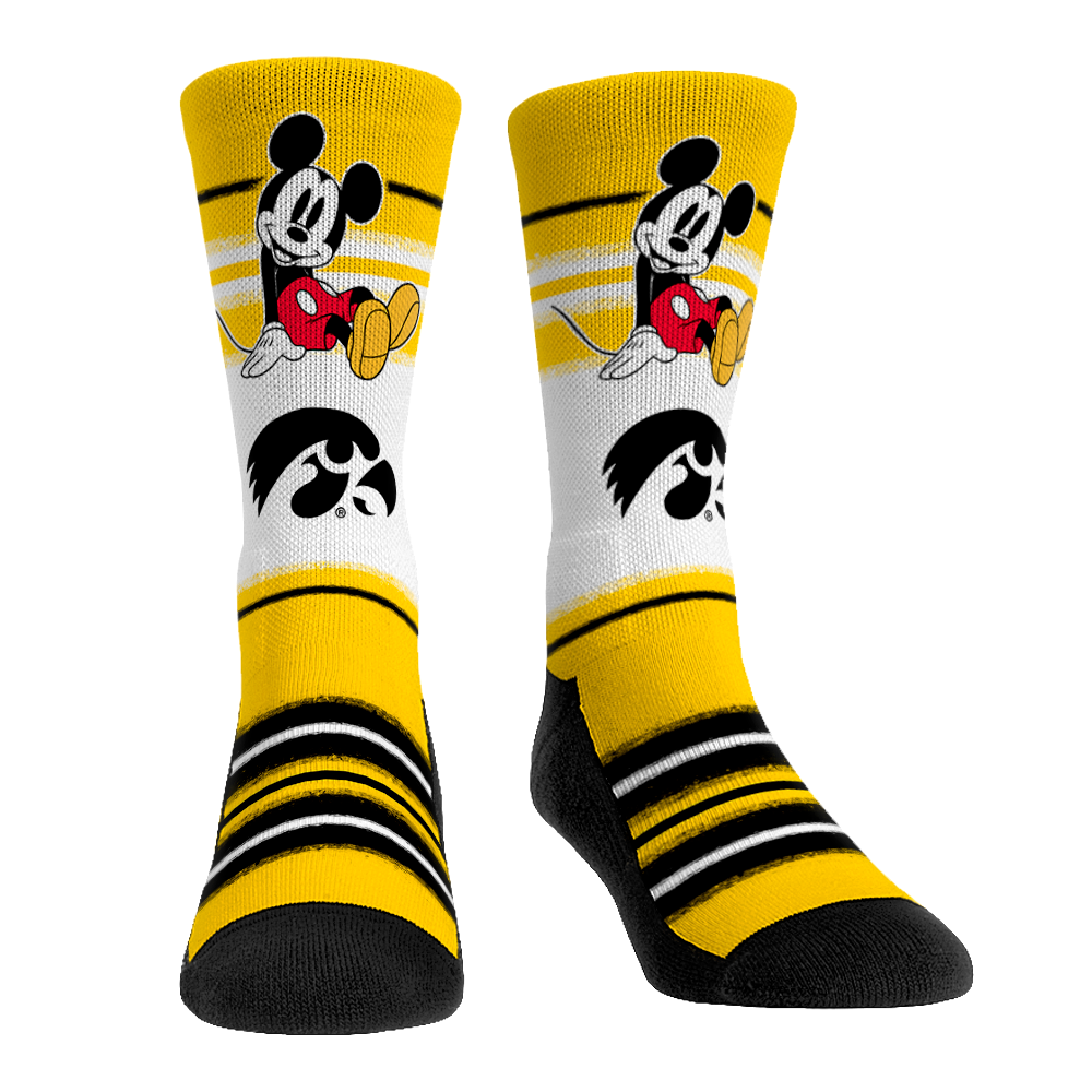Iowa Hawkeyes - Disney  - Sit Stripe | Rock 'Em Socks 1