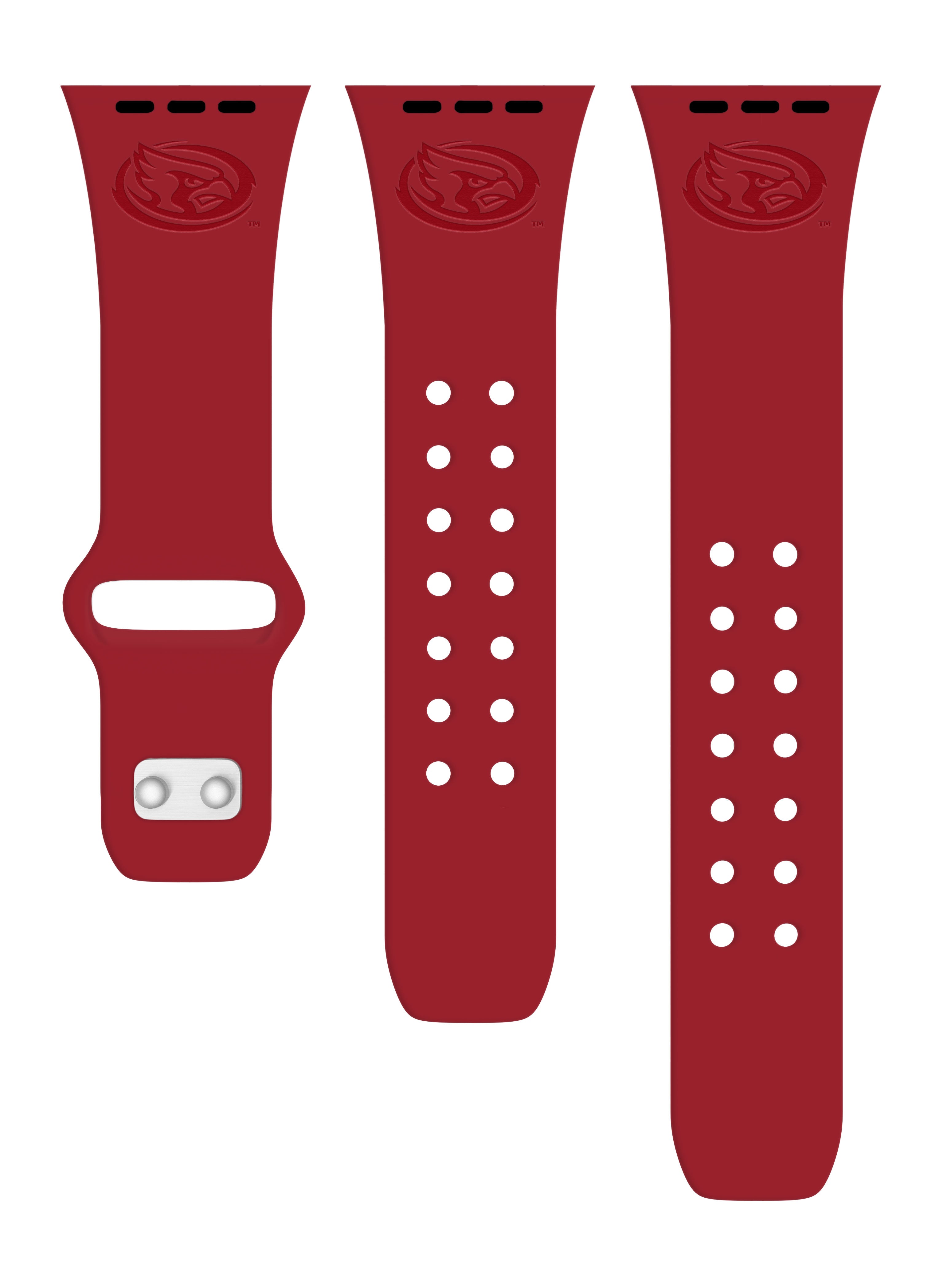Iowa State Cyclones Engraved Apple Watch Band 27