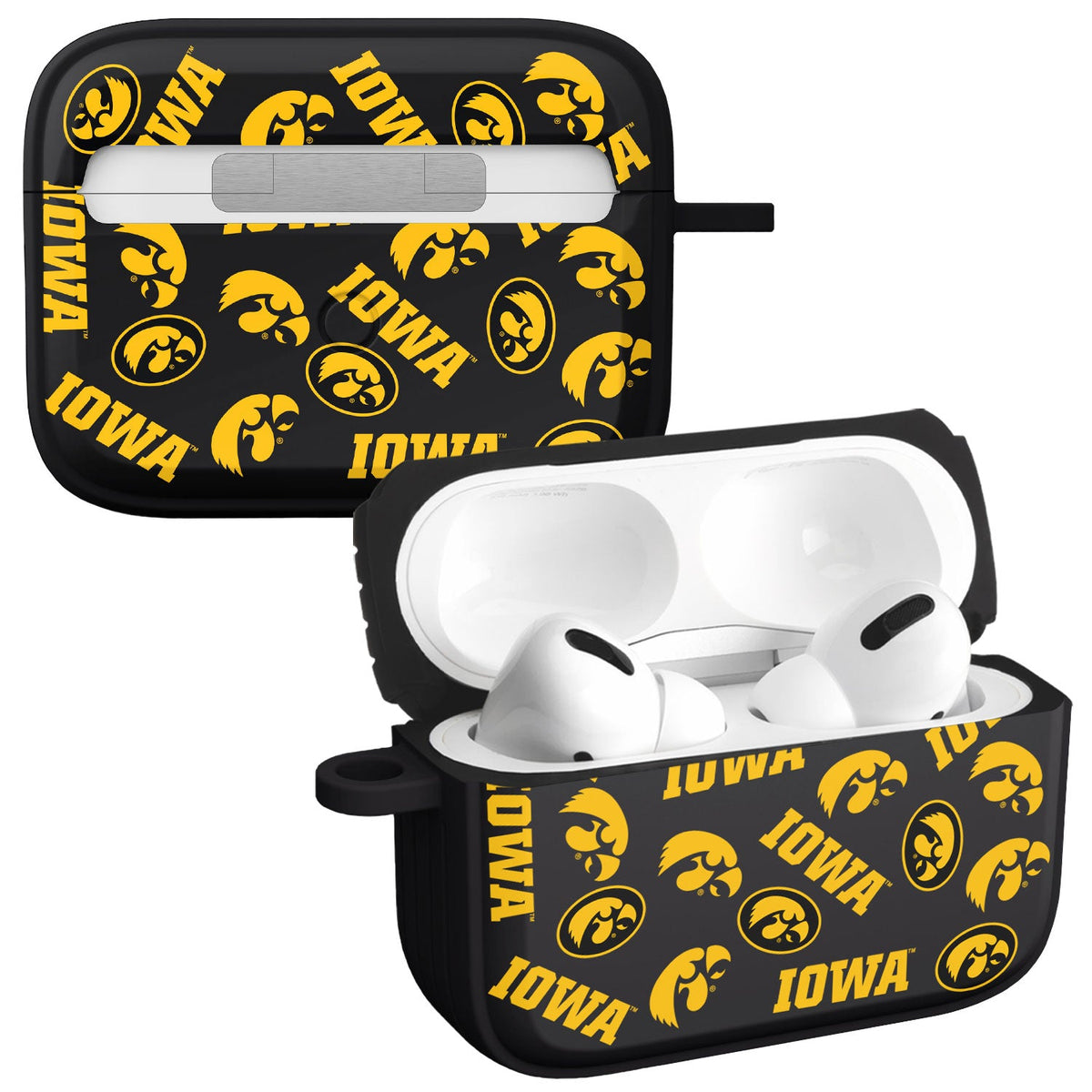 Iowa Hawkeyes HDX AirPods Pro 1 & 2 Case Cover | Affinity Bands 6