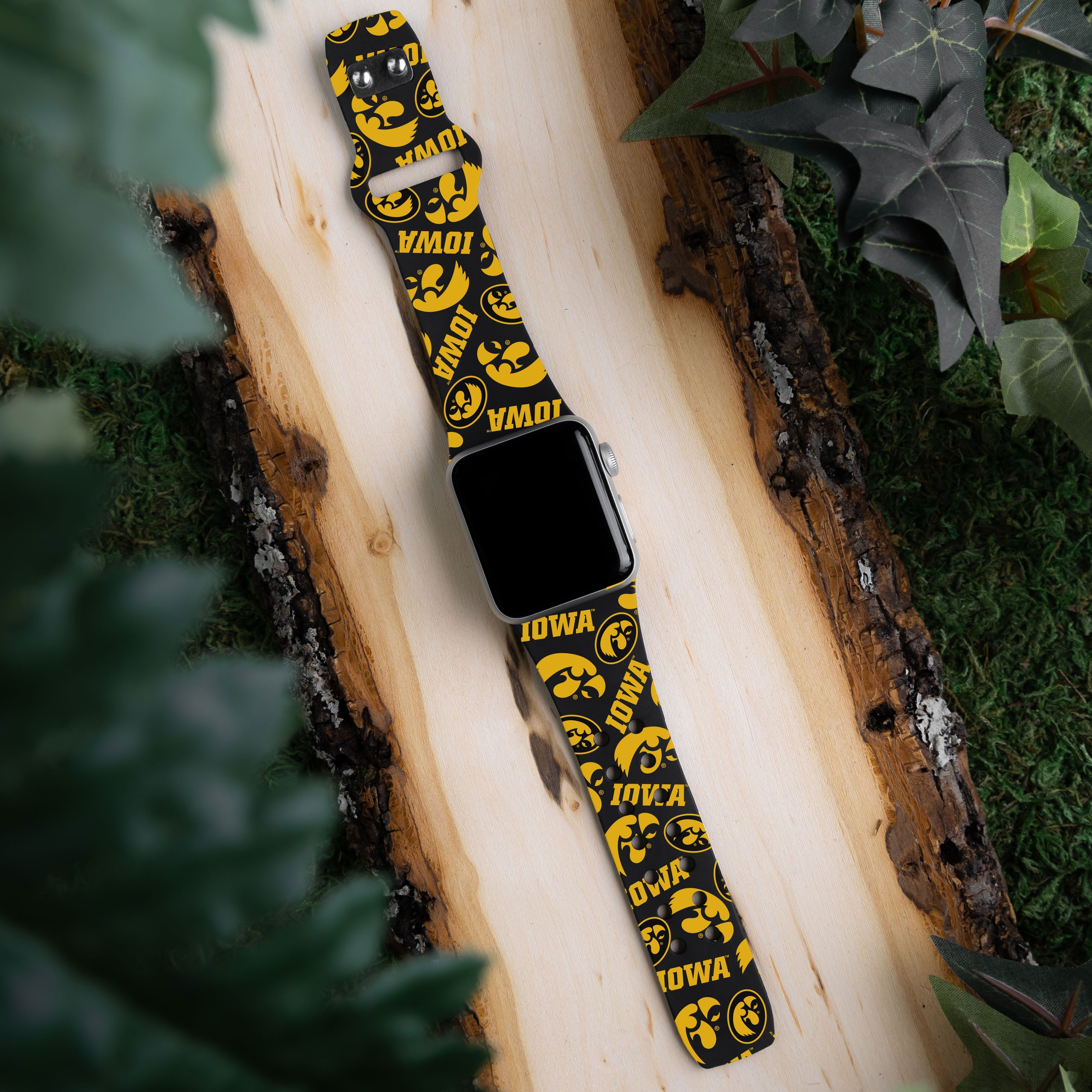 Iowa Hawkeyes HD Apple Watch Band | Affinity Bands 14