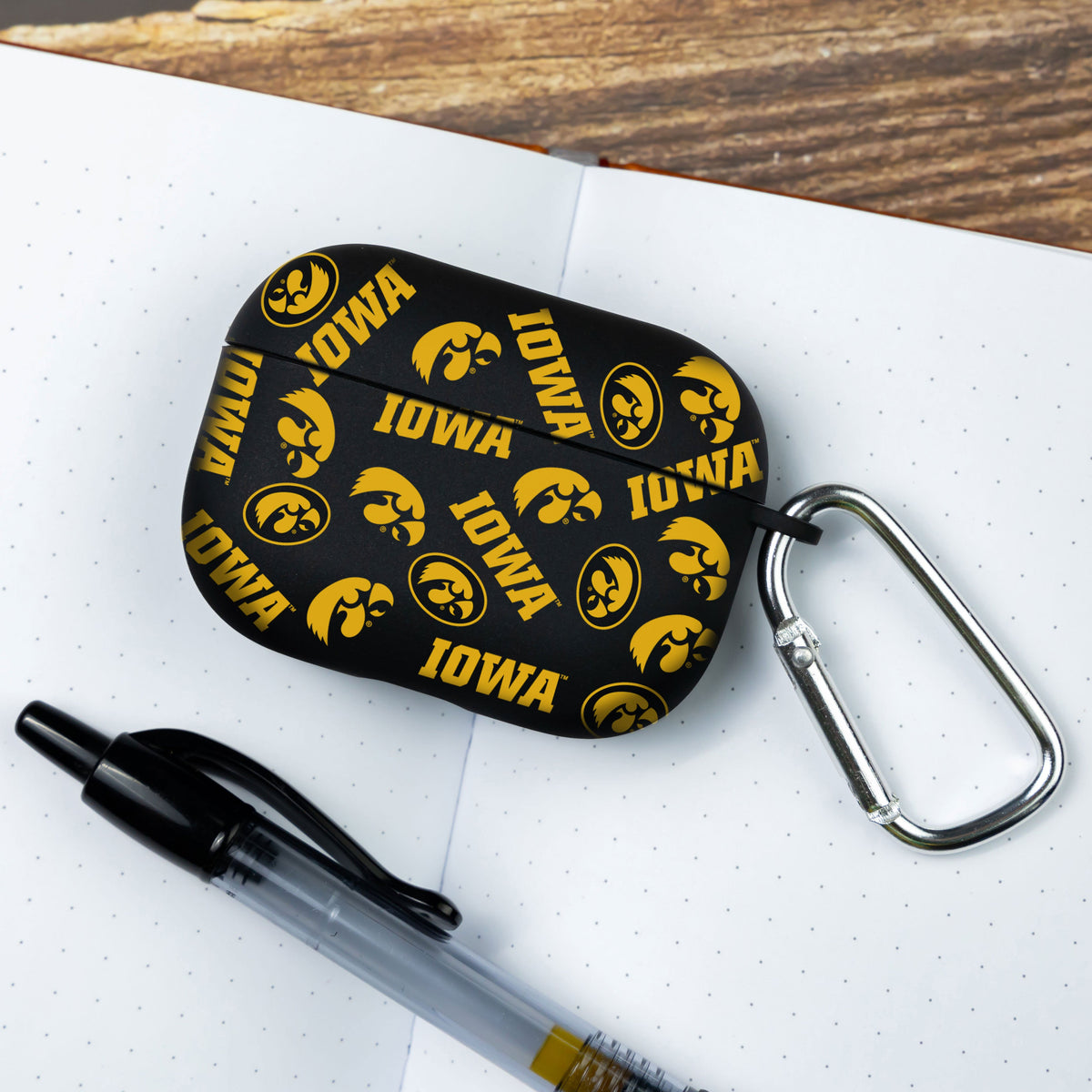 Iowa Hawkeyes HD AirPods Pro 1 & 2 Case Cover | Affinity Bands 6