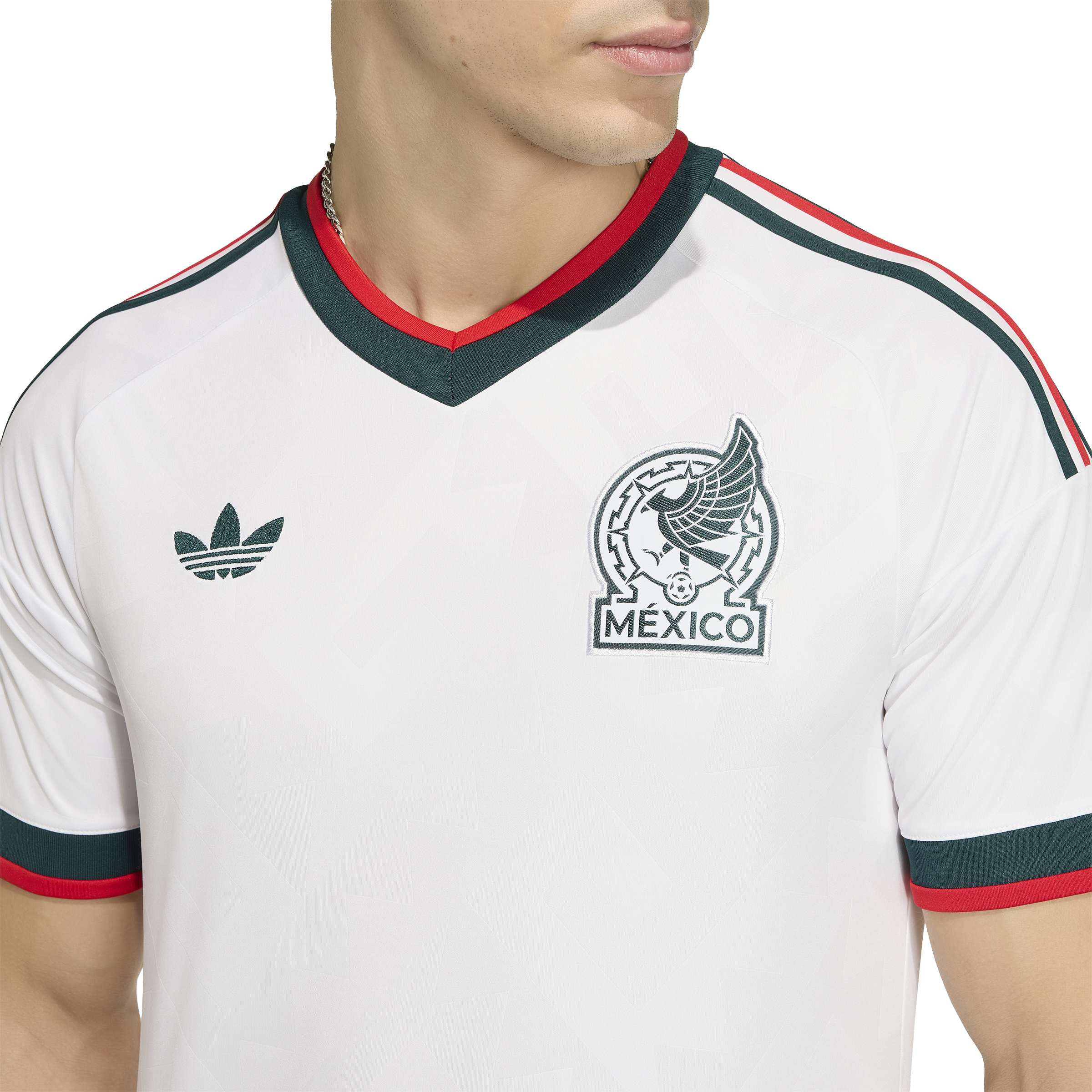 Adidas Mens Mexico 26 Away Jersey - White 3
