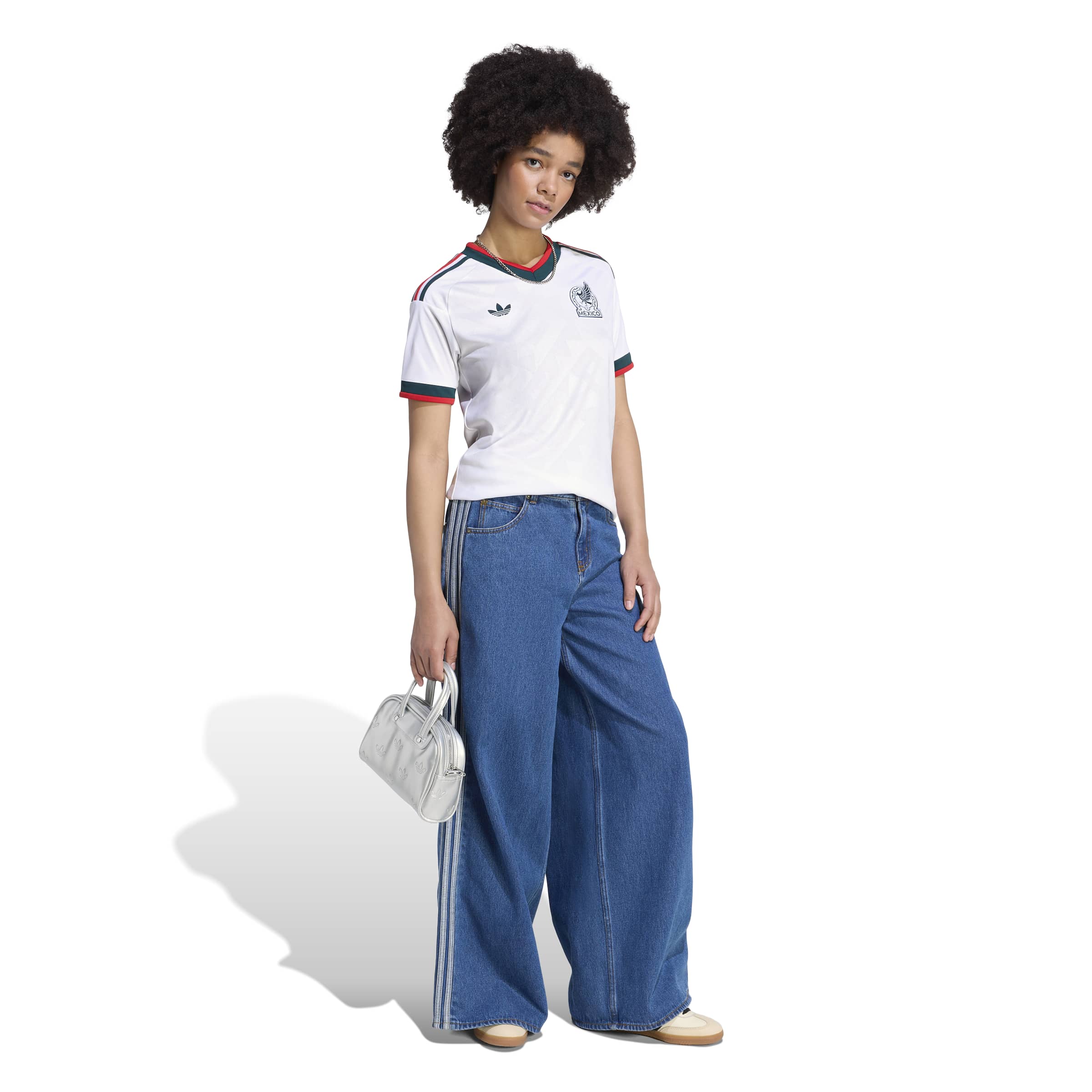 Adidas Womens Mexico 26 Away Jersey - White 4