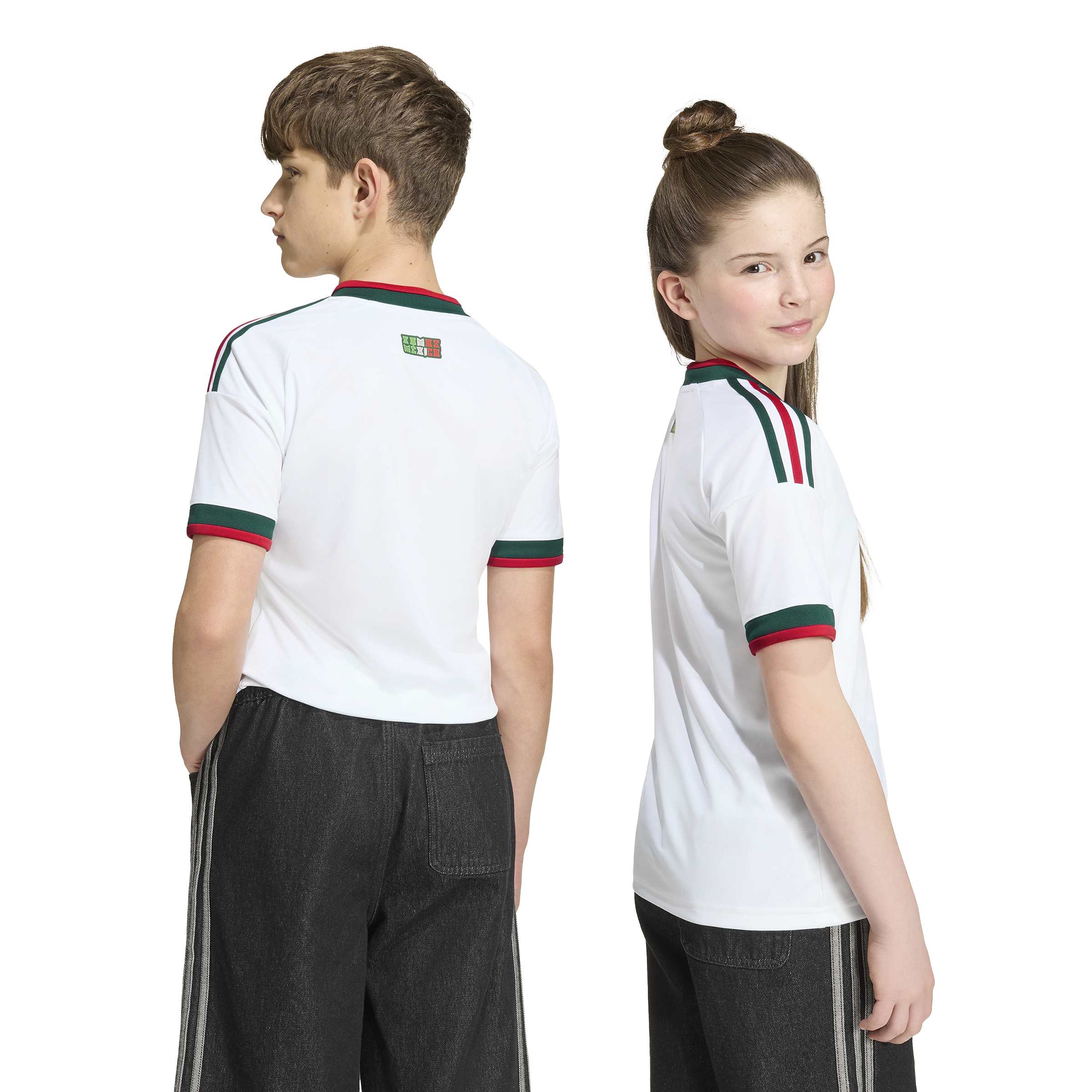 Adidas Kids Mexico 26 Away Jersey - White 8