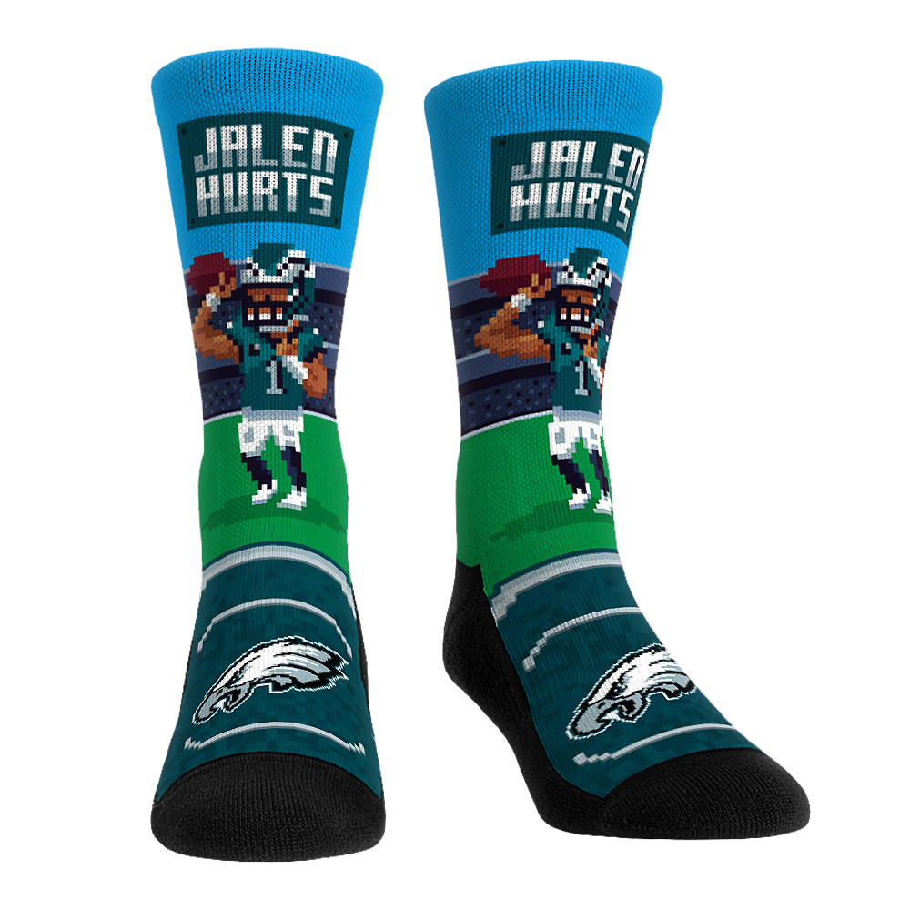 Jalen Hurts - Philadelphia Eagles  - 8-Bit (Box Set) | Rock 'Em Socks 6