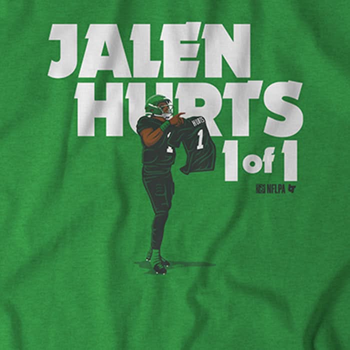 Jalen Hurts: 1 of 1 4